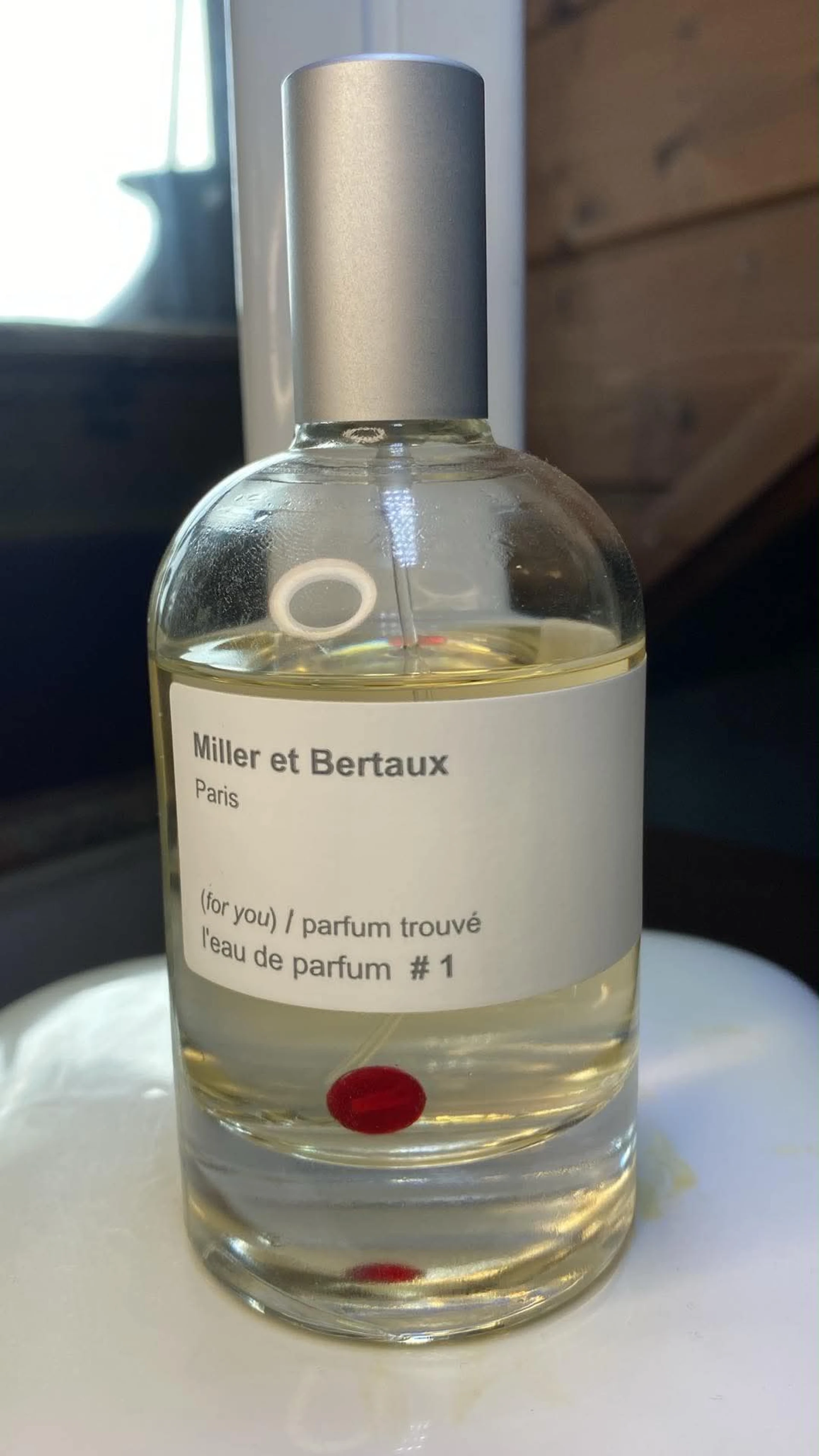 Miller et Bertaux – (for you) / parfum trouvé