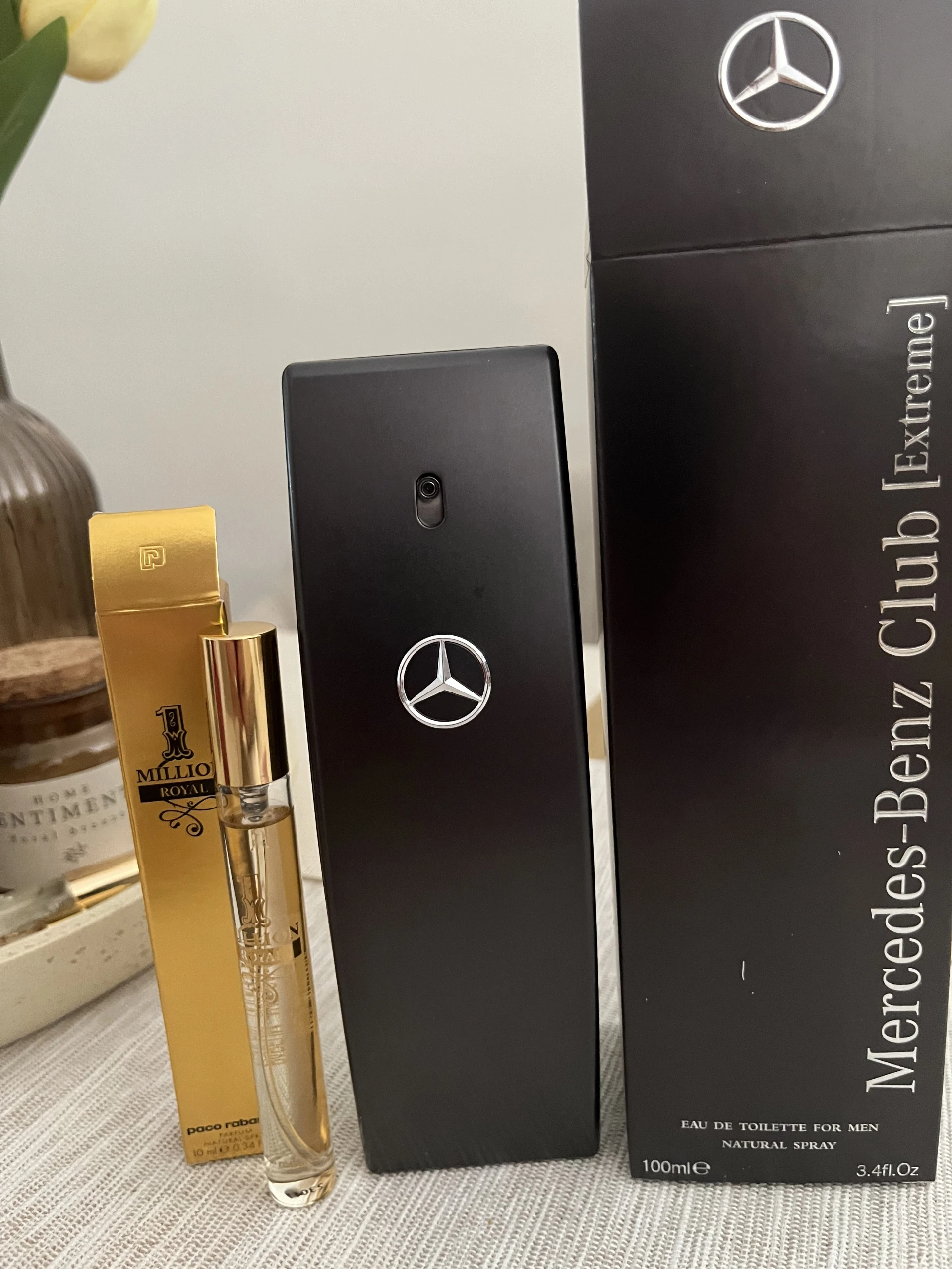 Parfümcsomag ( PR és Mercedes-Benz Club E.)