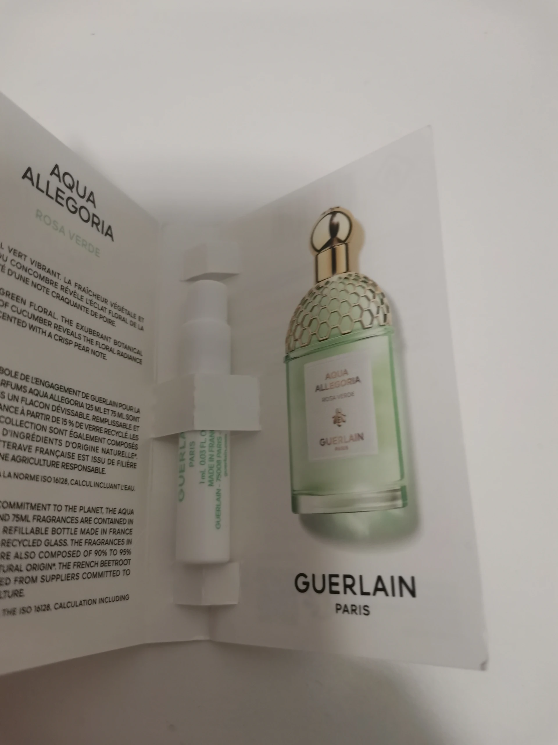 Guerlain Aqua Allegoria Rosa Verde gyári minta