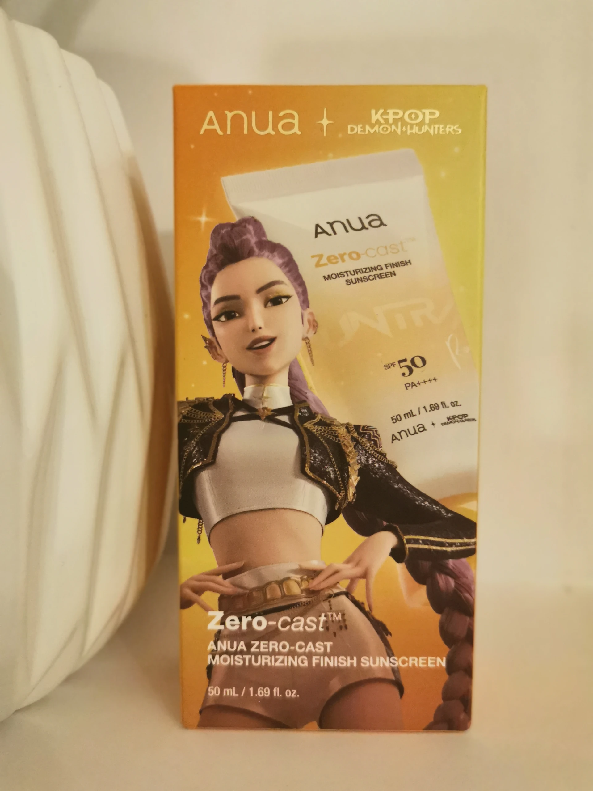 Anua Zero-Cast Moisturizing Finish Sunscreen SPF 50+ PA++++ Fényvédő