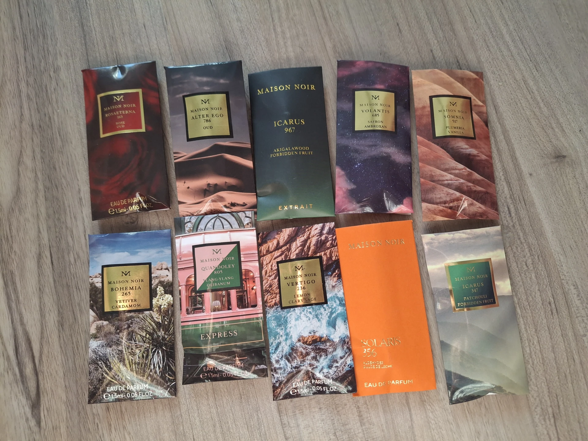 Maison Noir discovery set