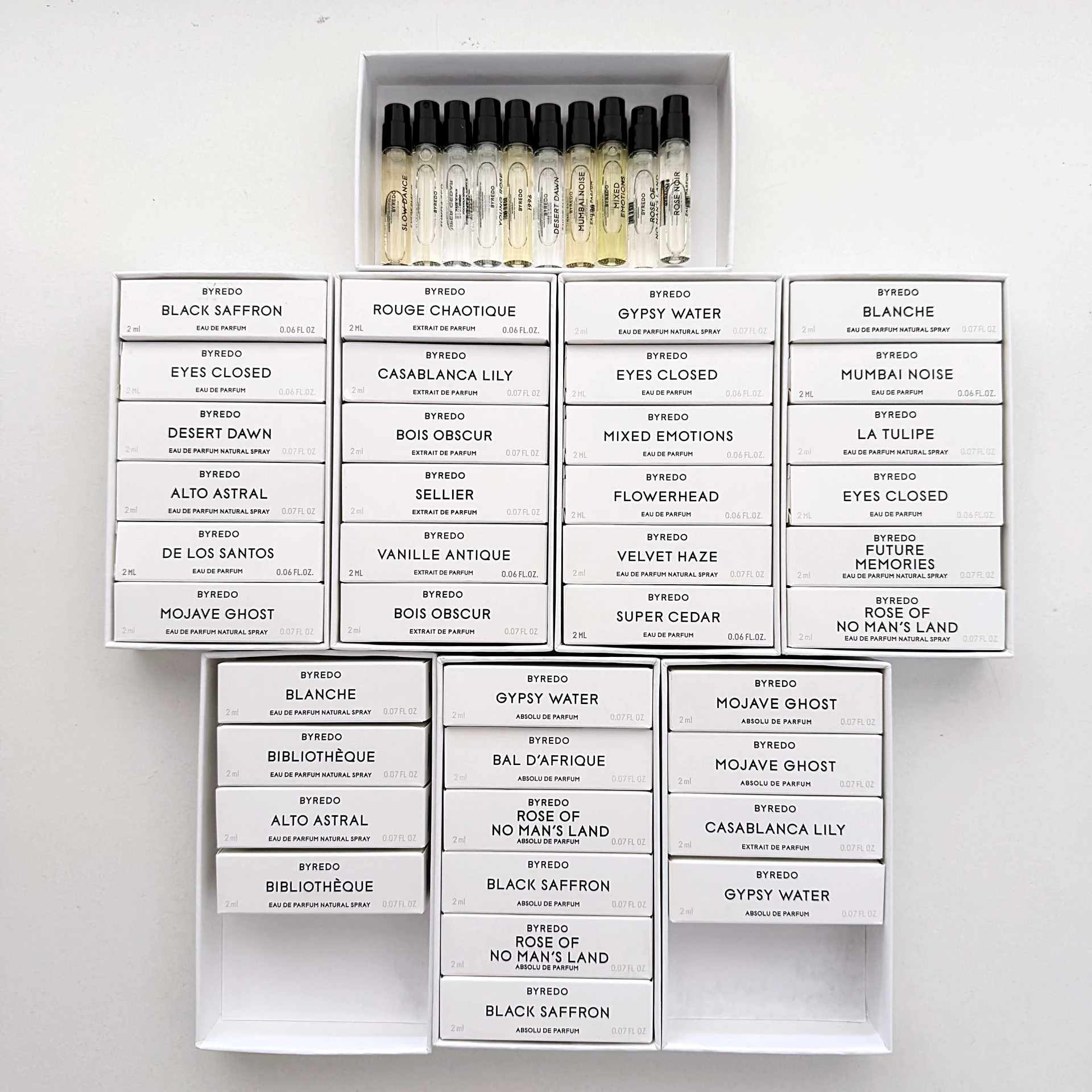 Byredo gyári minták - Byredo Sundazed EDP és mások