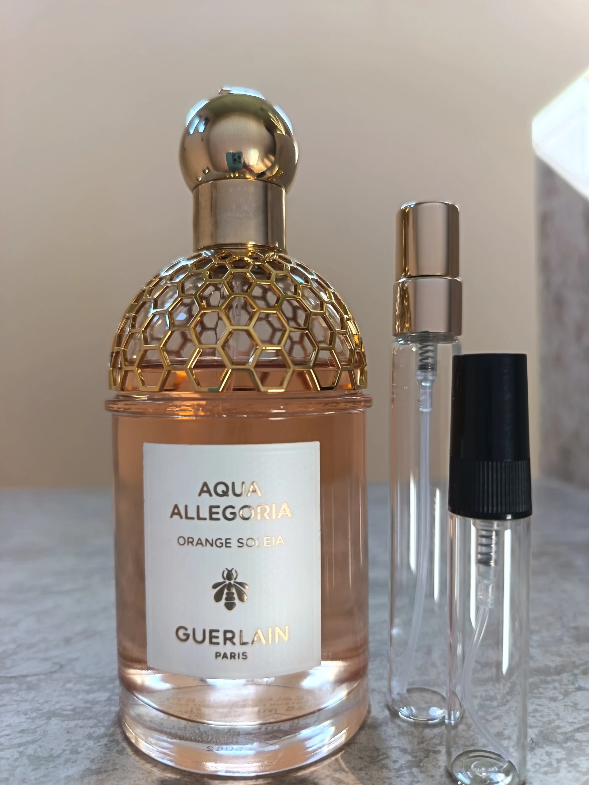 Guerlain AA Orange Soleia parfümszóróban