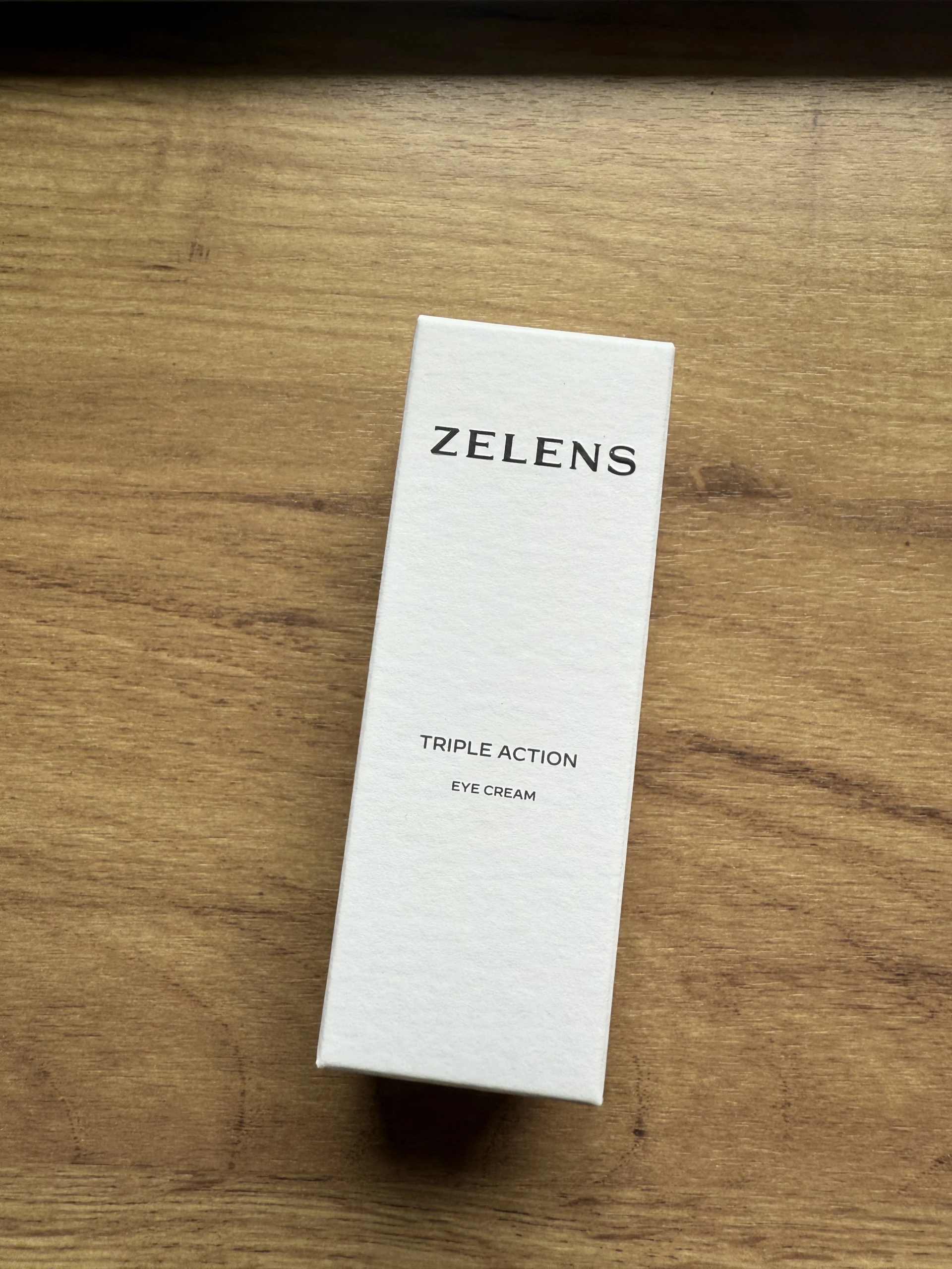 Zelens triple action eyecream