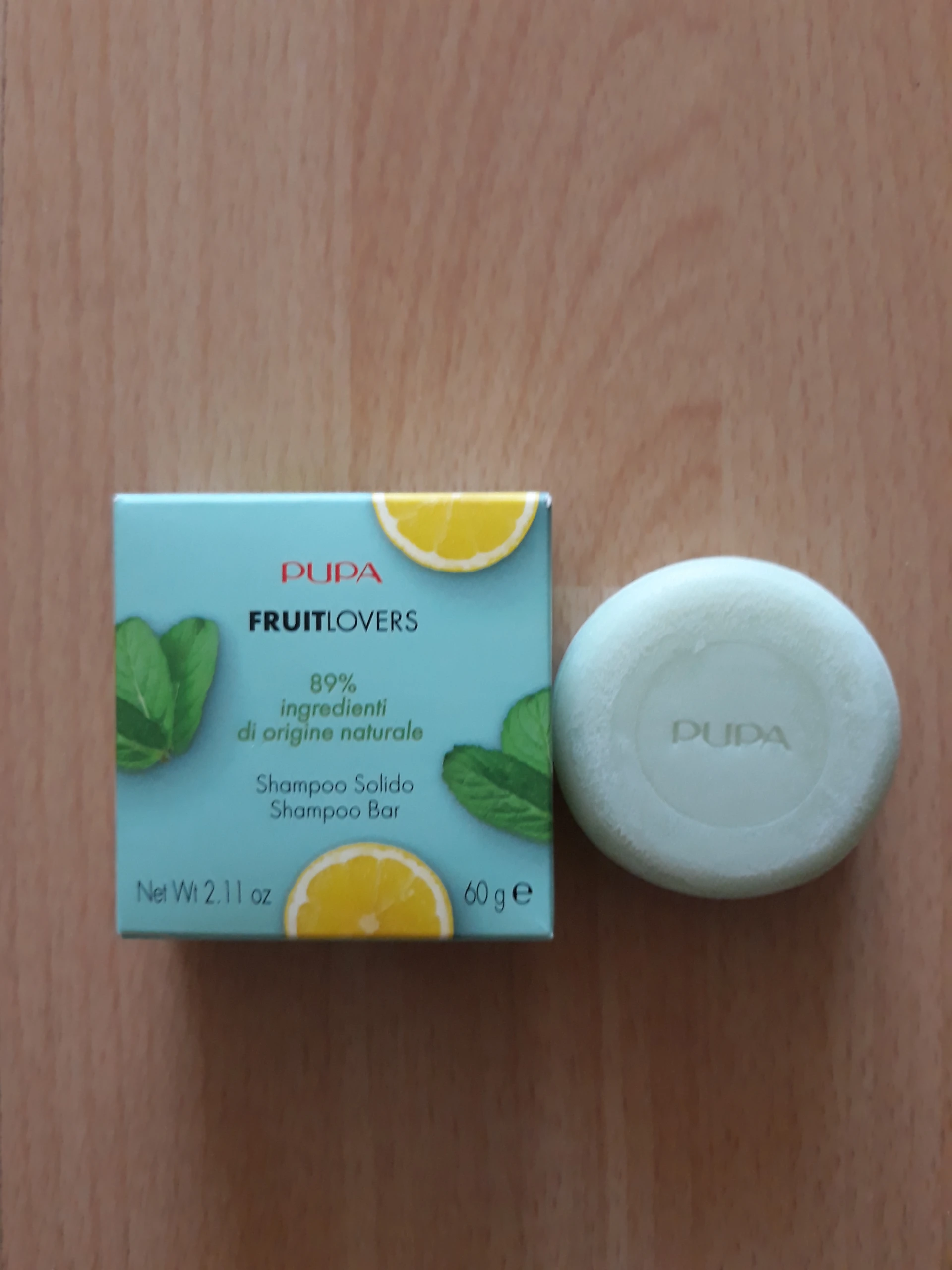 Pupa Fruitlovers Szilárd Sampon