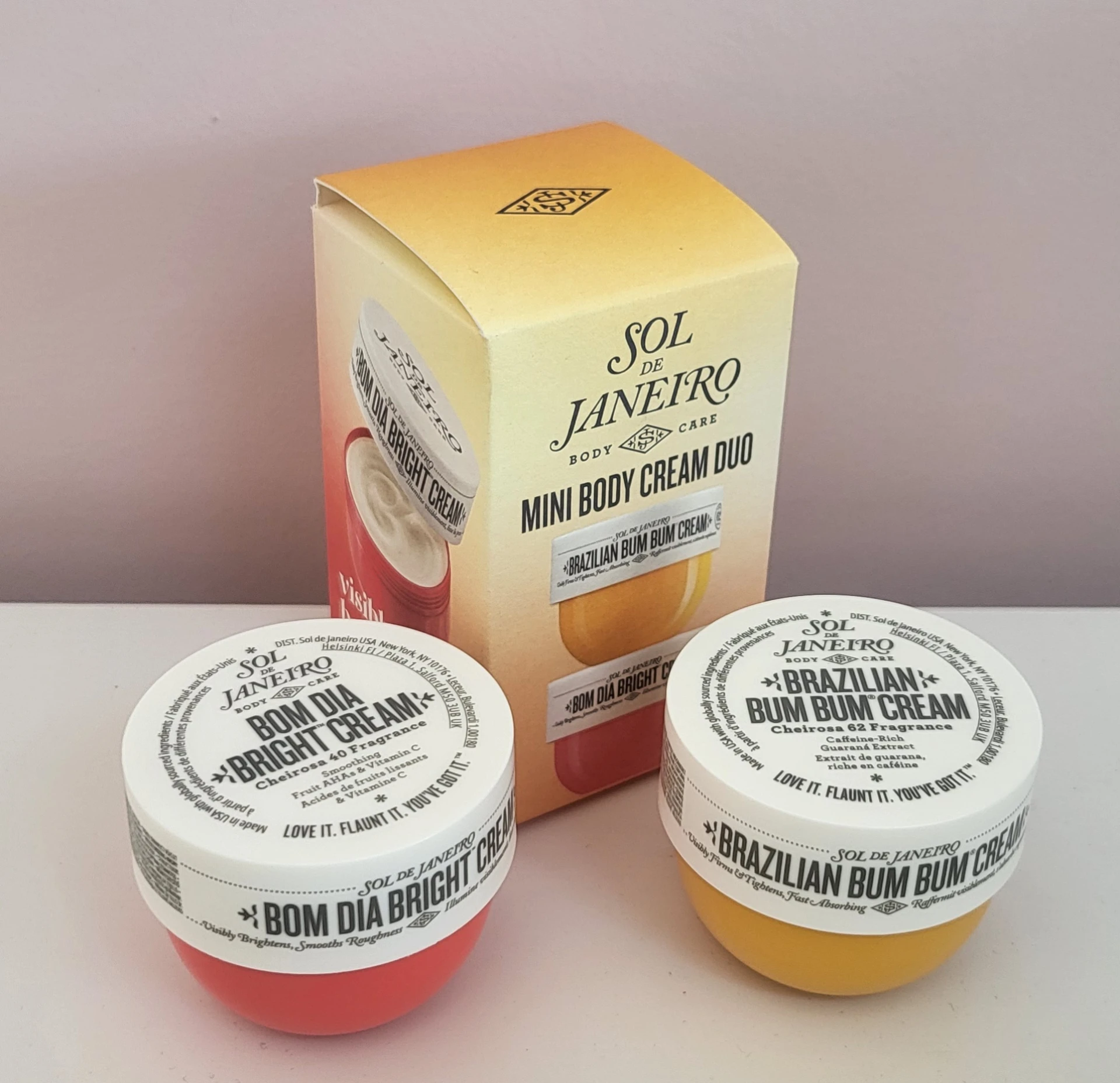 Sol De Janeiro mini krém duo