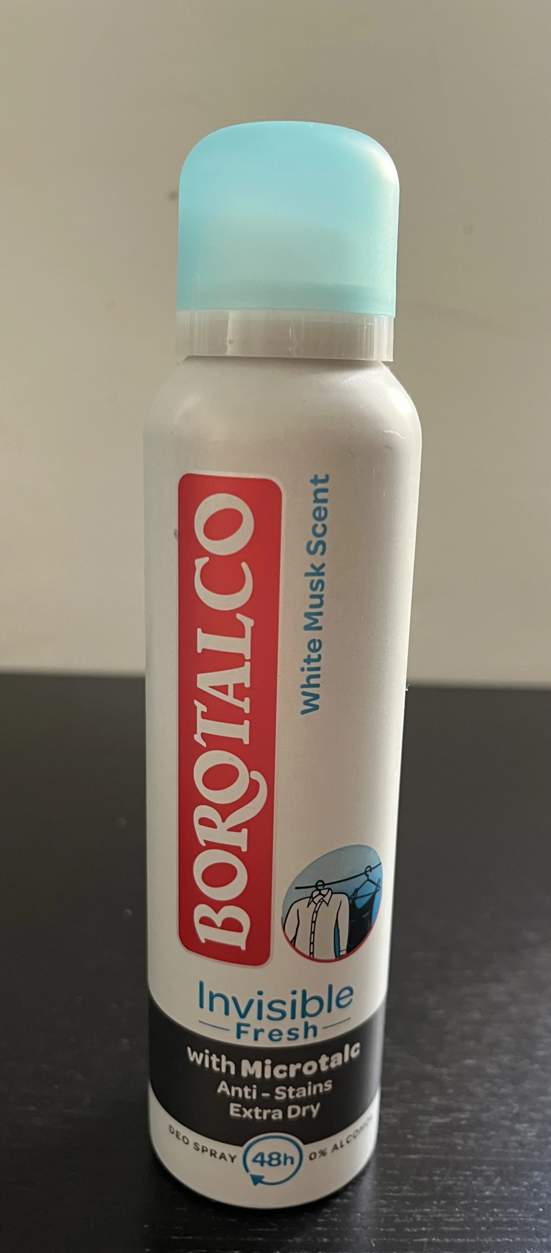 Borotalco Invisible Fresh Deo Spray - White Musk Scent