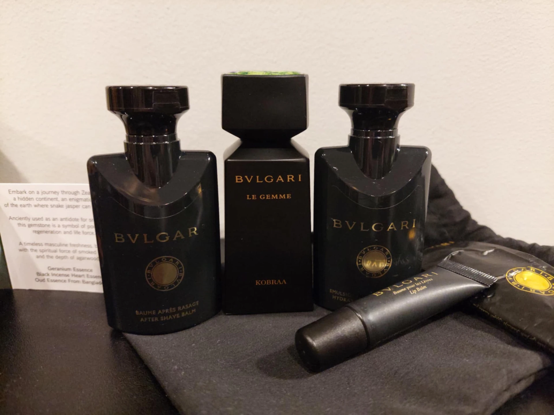 Bvlgari le Gemme Kobraa EDP szett