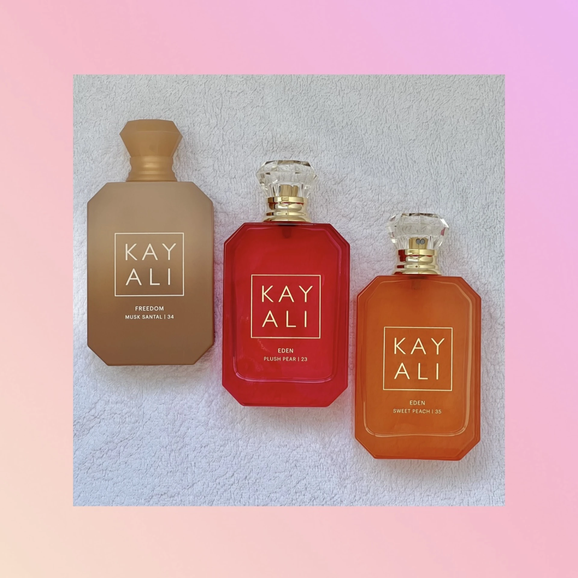 Huda Beauty Kayali Eden Sweet Peach EDP