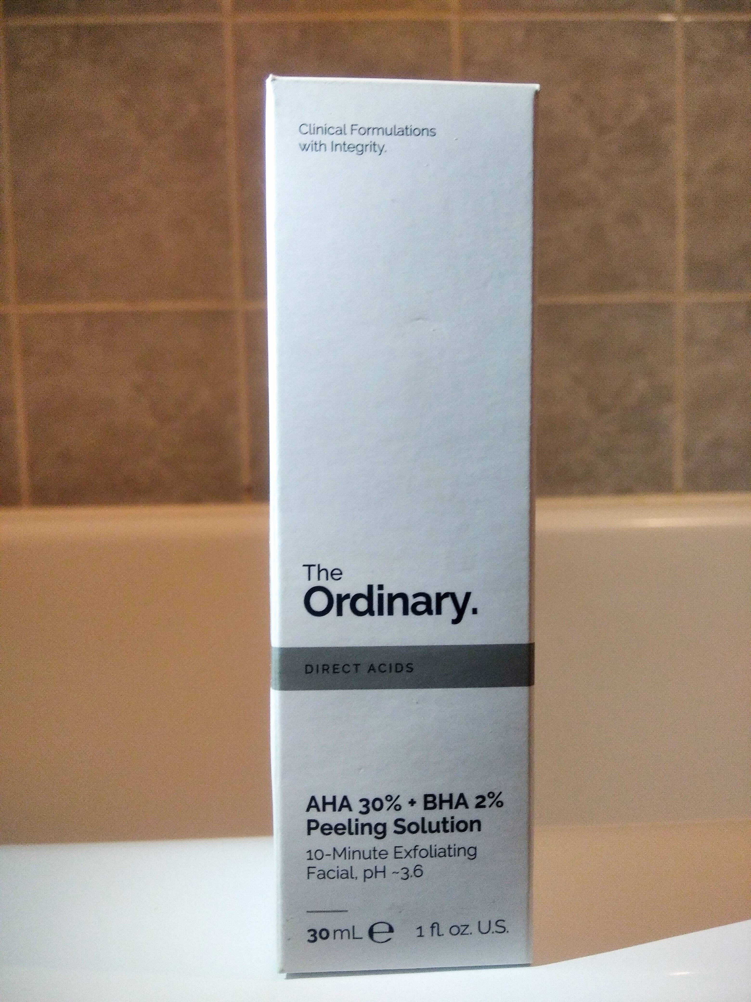 The Ordinary AHA 30% + BHA 2% Peeling Solution