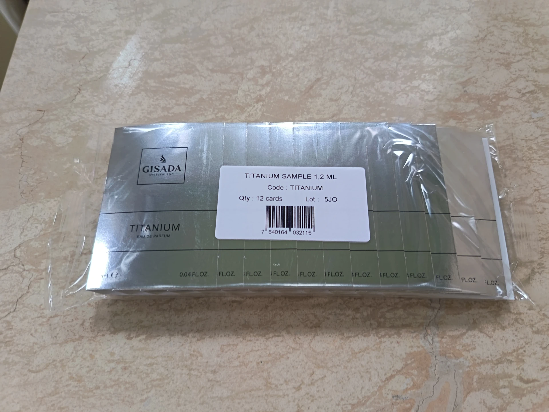 Gisada Titanium EDP mintacsomag