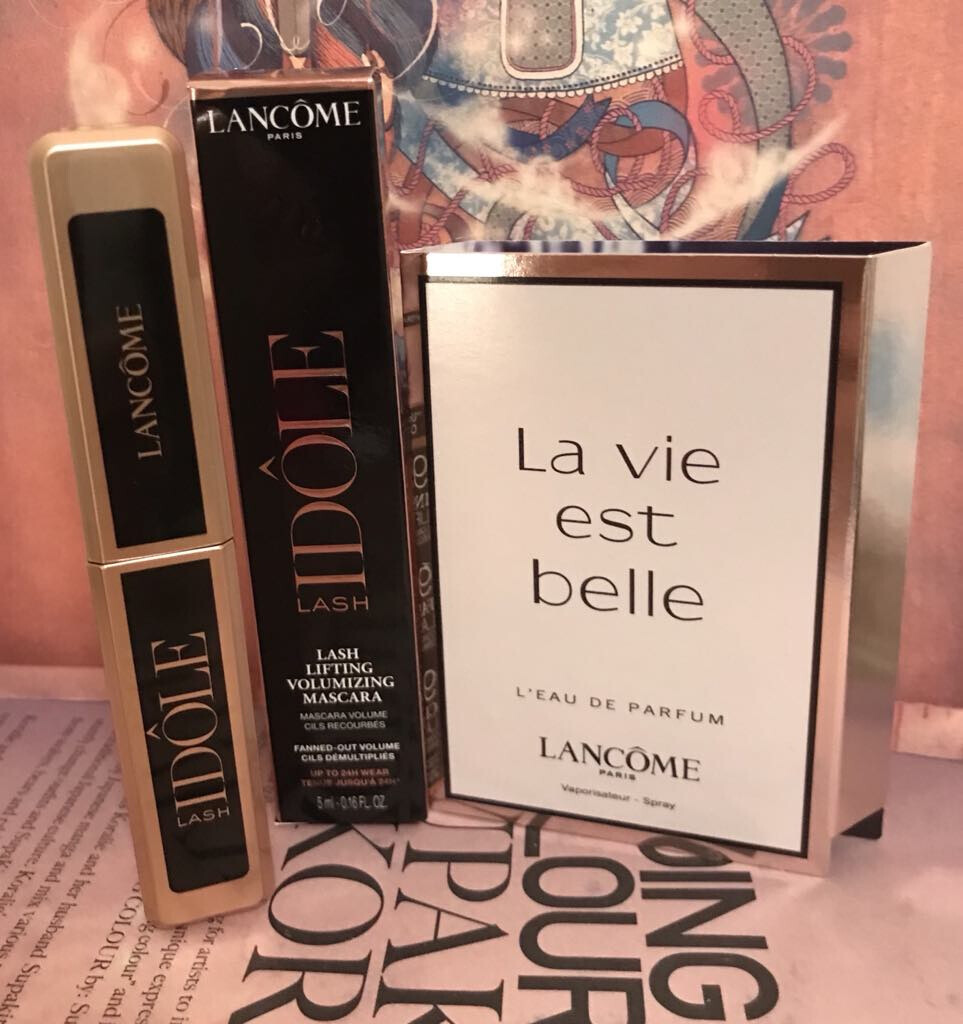 Lancôme Lash Idôle Szempillaspirál 5 ml travel size,  LVEB illatmintával