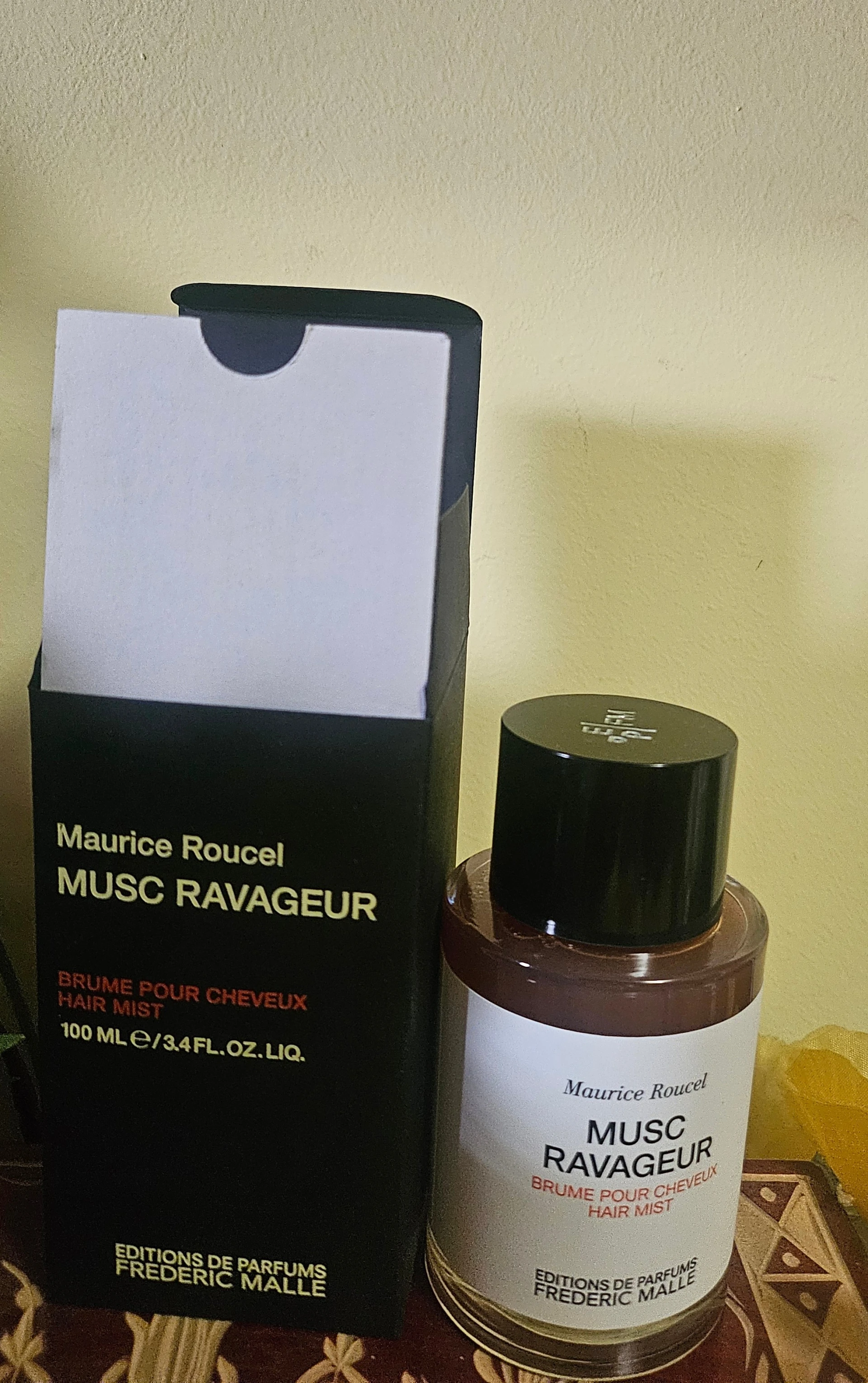 Musc Ravageur Hajparfüm fújós minta
