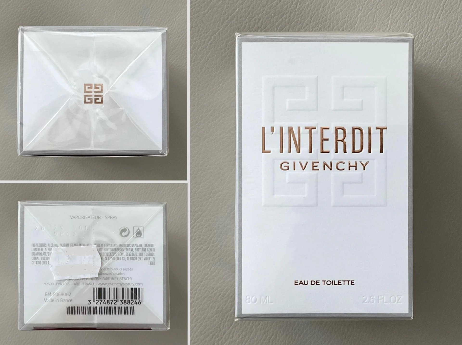 BONTATLAN, CELOFÁNOS RITKASÁG! Givenchy L'interdit EDT(2019)🎁ajándék L'Interdit EDP illatmintával