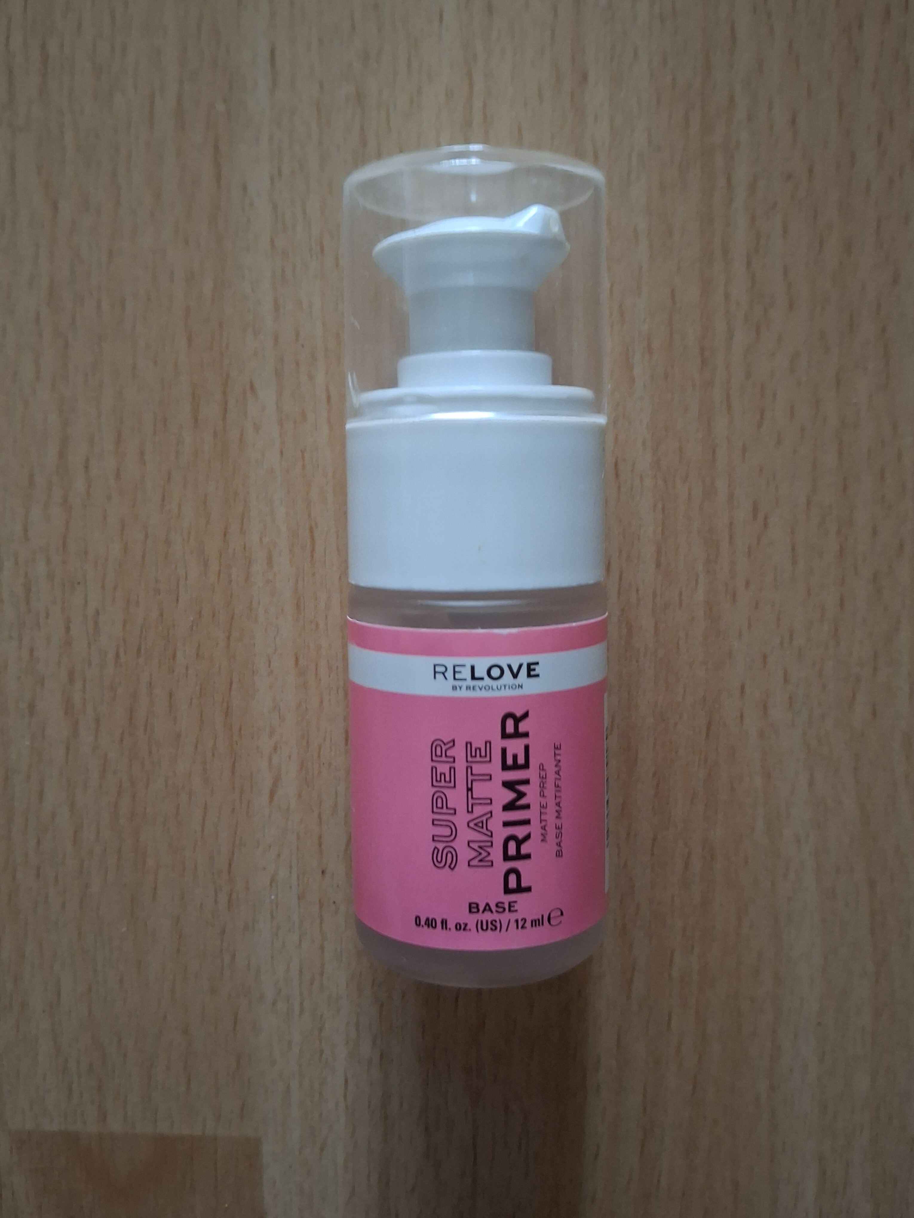 Relove by Revolution Super Matte Primer