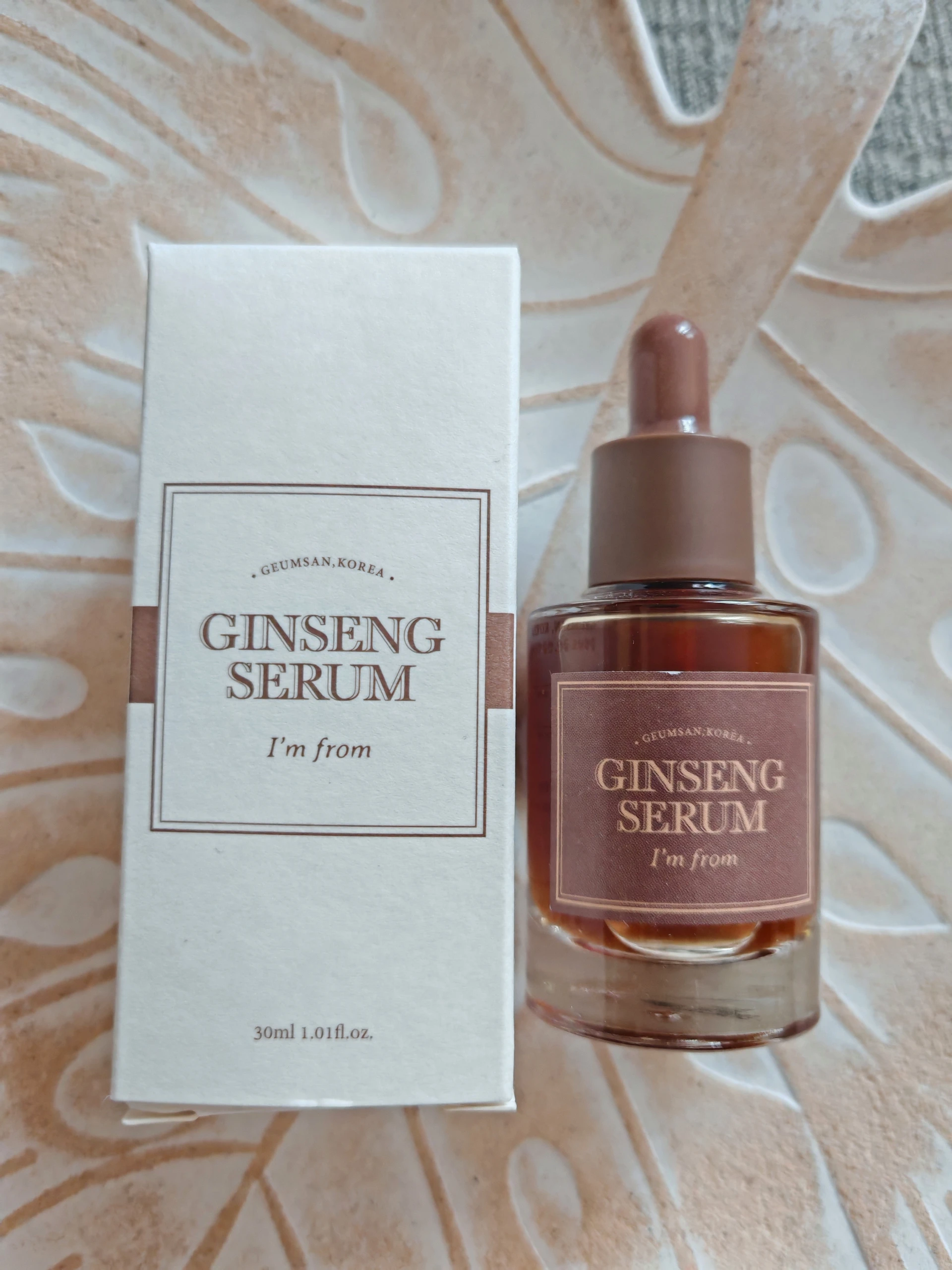 I'm from Ginseng szérum