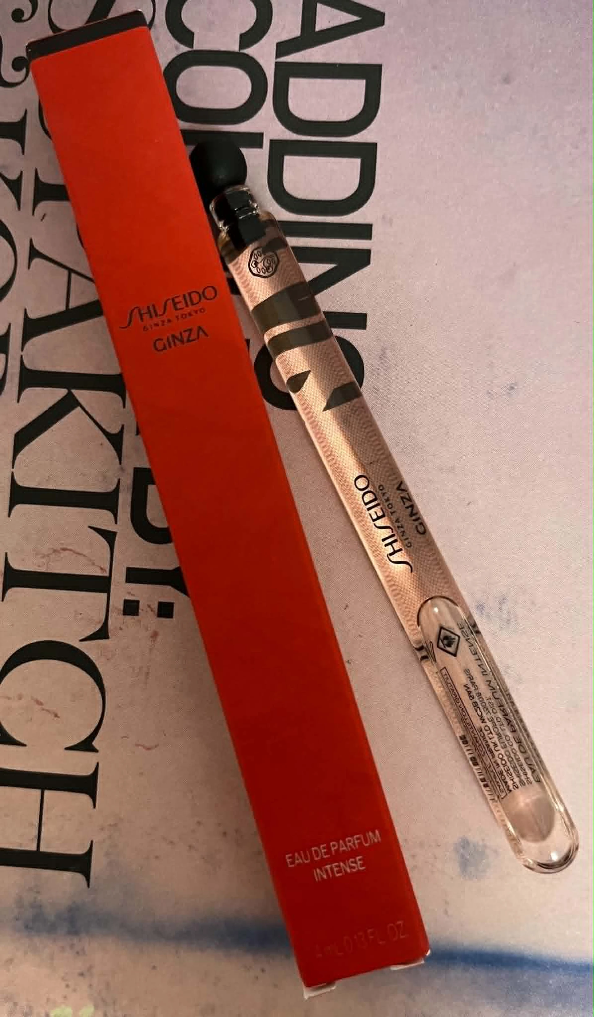 Shiseido Ginza Eau De Parfum Intense 4 ml gyári miniparfüm