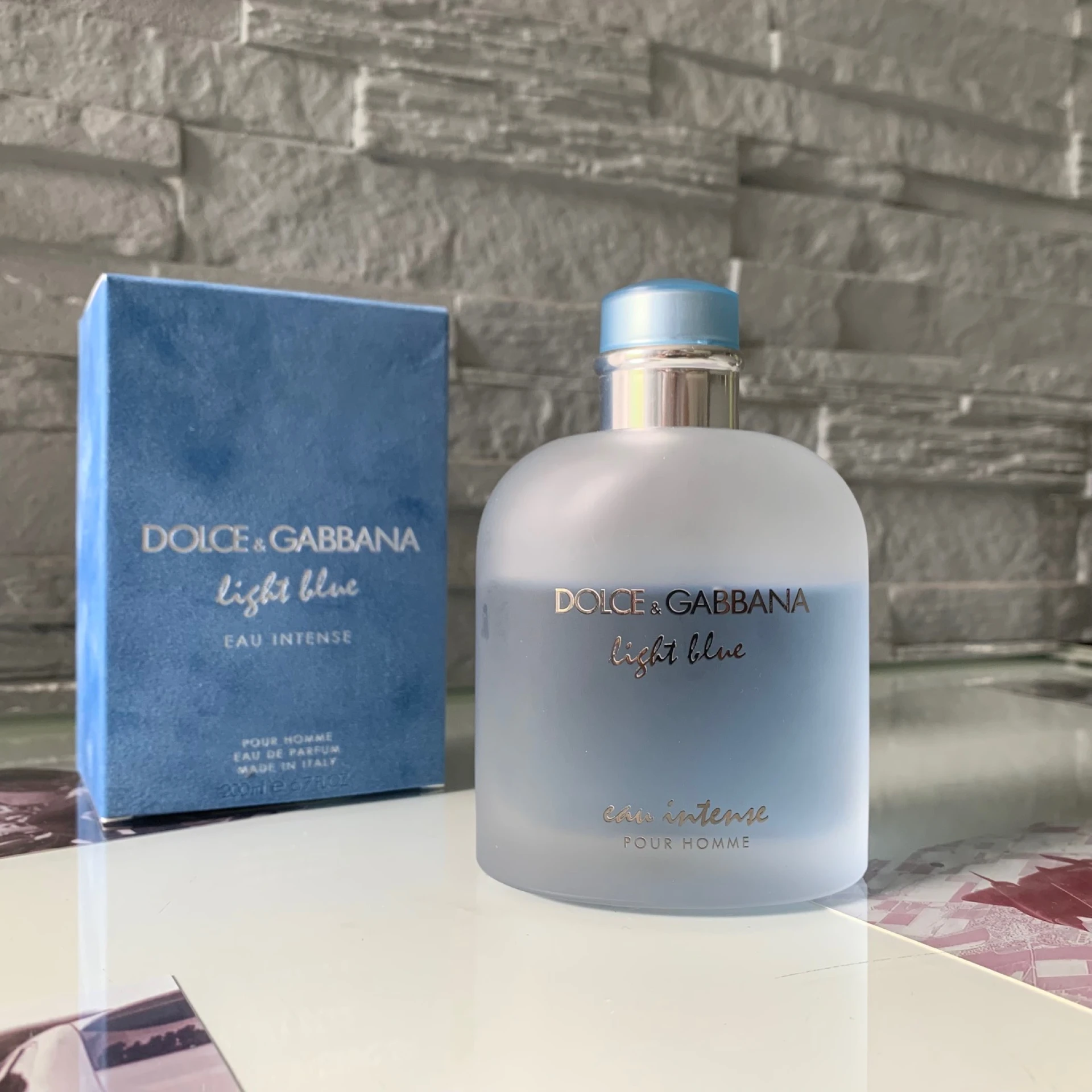 Dolce & Gabbana Light Blue Eau Intense Pour Homme fújósok