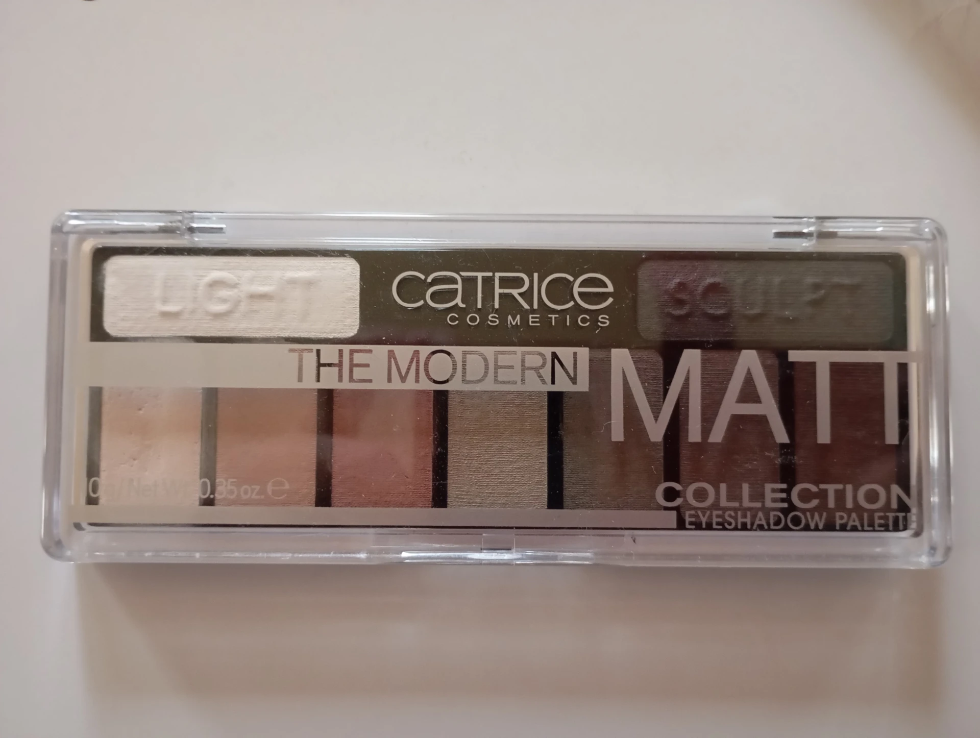 Ajándék 🎁 Catrice The Modern Matt Collection Szemhéjpúder Paletta
