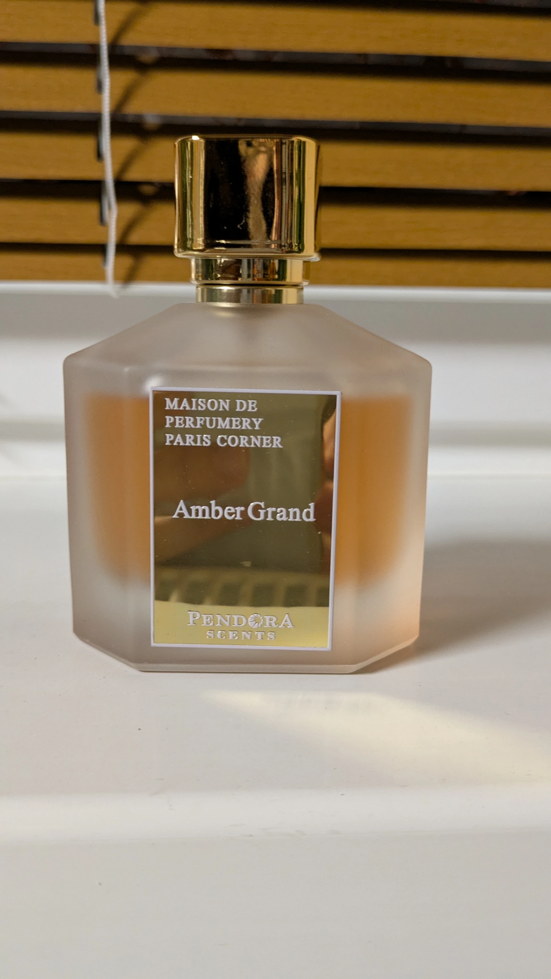 Paris Corner Pendora Scents Amber Grand EDP
