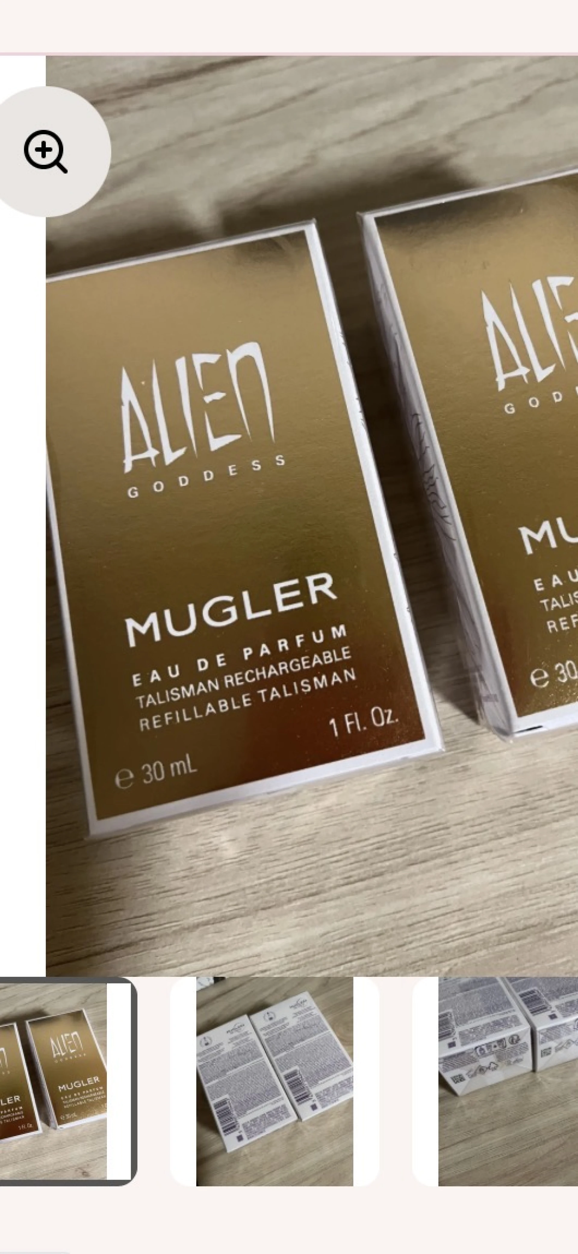 Mugler Alien Goddess EDP Talisman Refillable!