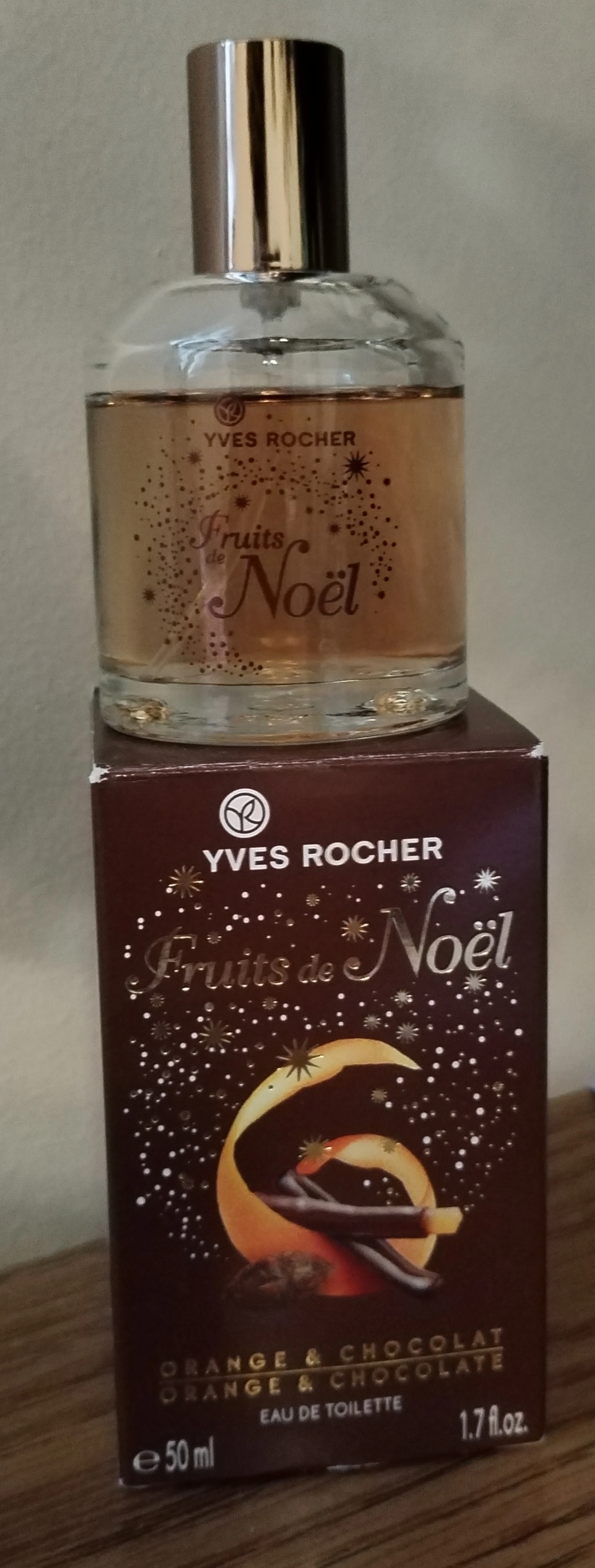 RITKASÁG ! Yves Rocher Fruits de Noël Orange & Chocolat EDT üvegében