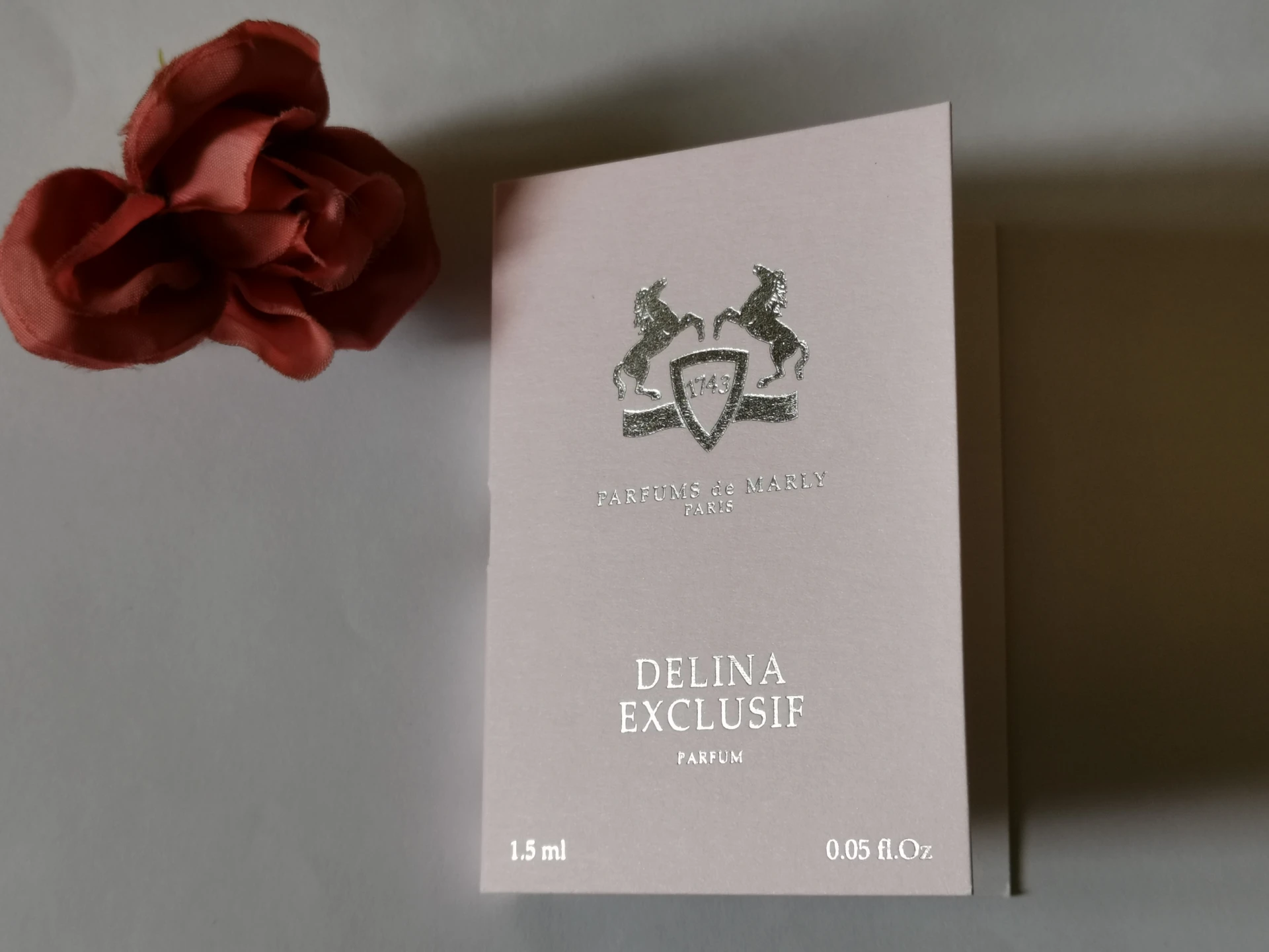 Parfums de Marly Delina Exclusif Extrait de Parfum gyári minta