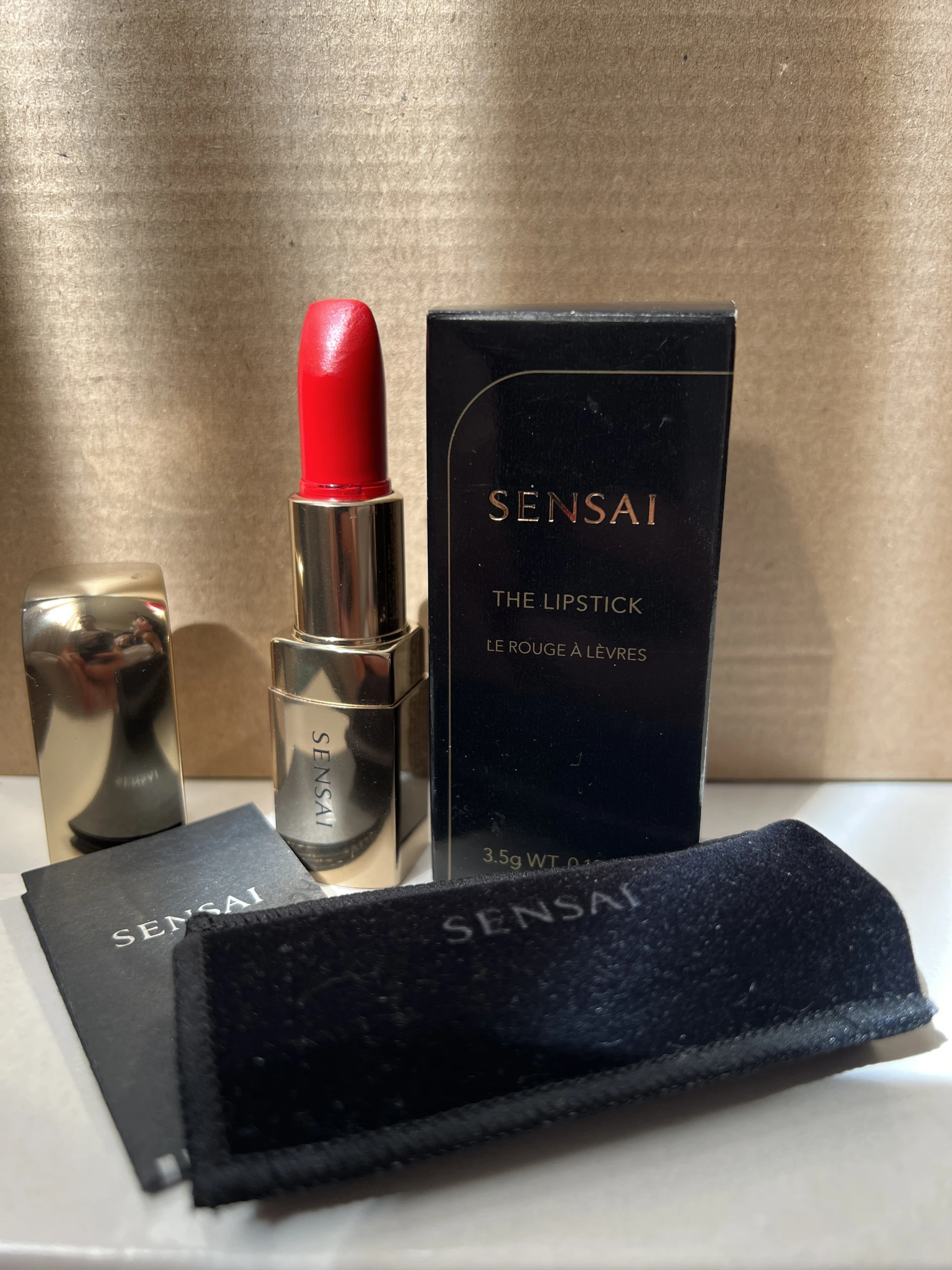 Sensai The Lipstick - 02 Sazanka Red