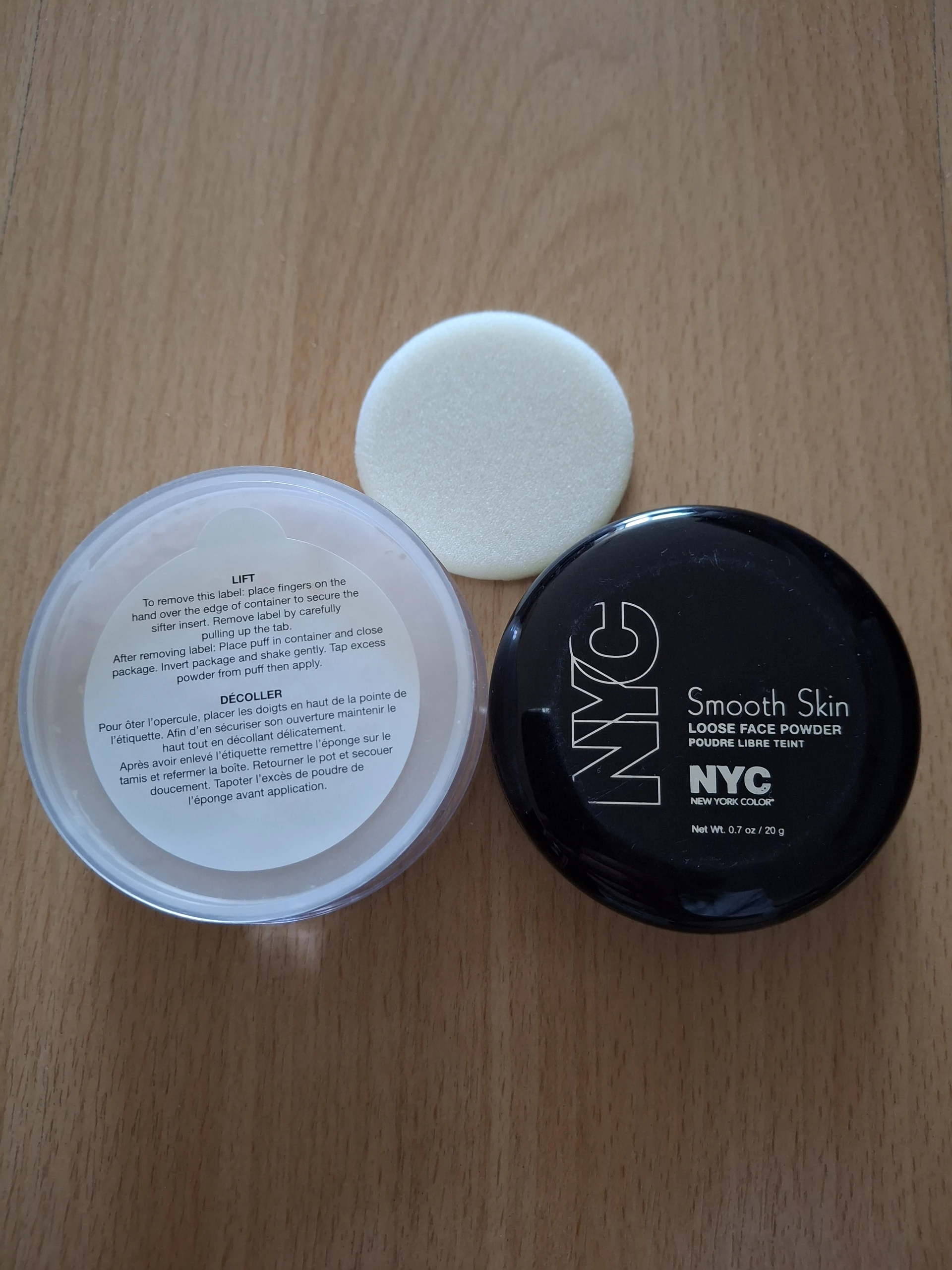 NYC Smooth Skin Arcpúder, Translucent világos árnyalat