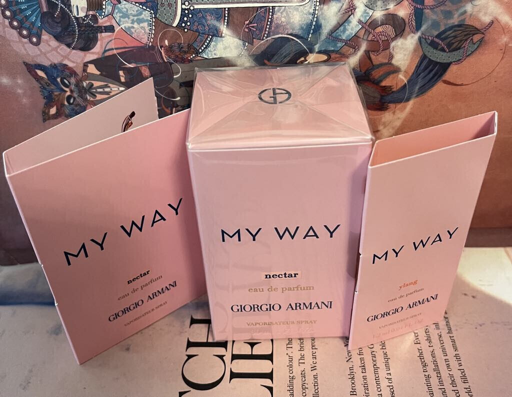 Giorgio Armani My Way Nectar EDP 30 ml fóliás, illatszettben  🍐 🌺🍊