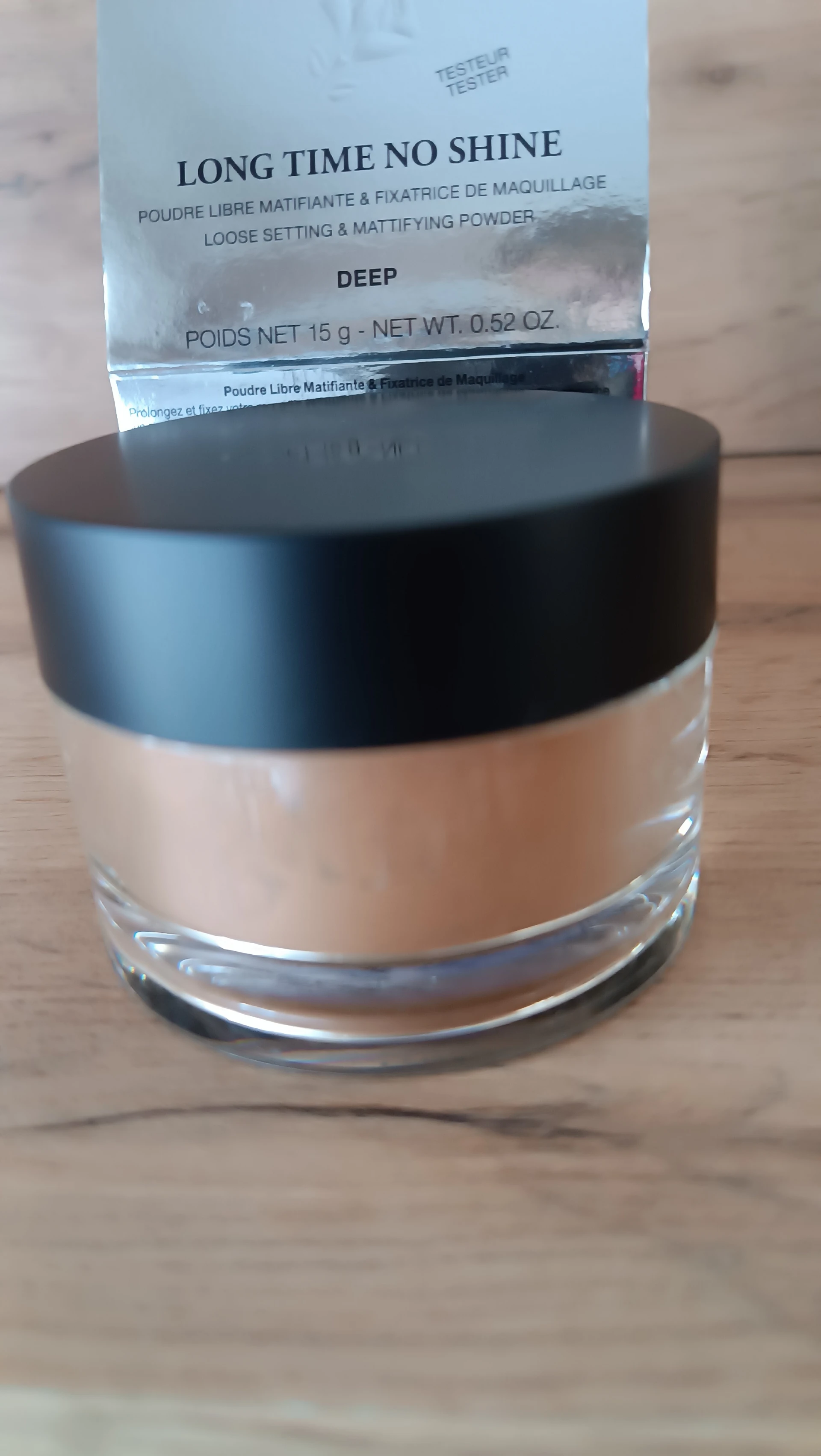 Lancôme Long Time No Shine Hosszantartó fixáló Púdr