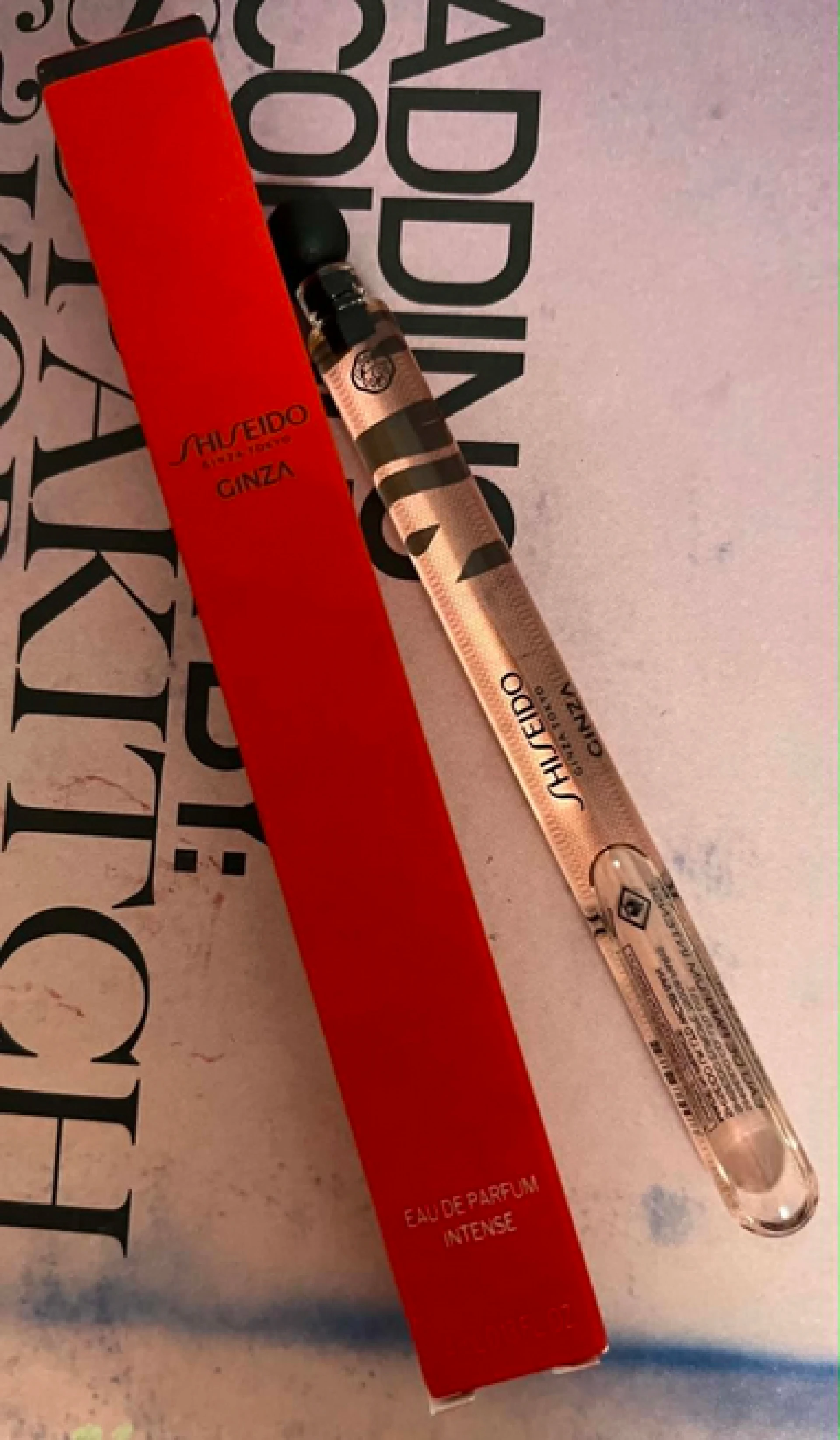 Shiseido Ginza Eau De Parfum Intense 4 ml gyári miniparfüm