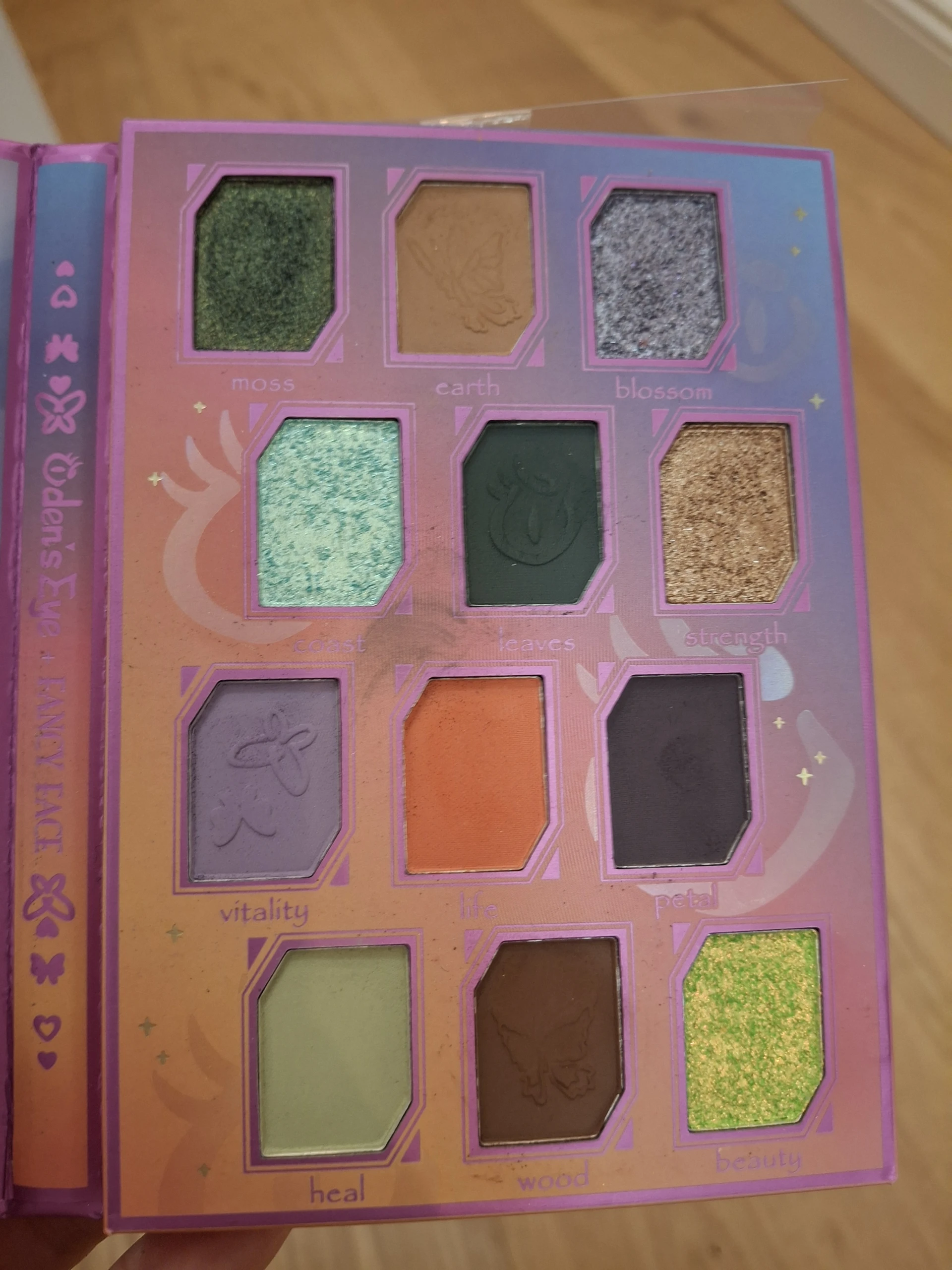 Oden's eye Earth Wood Palette