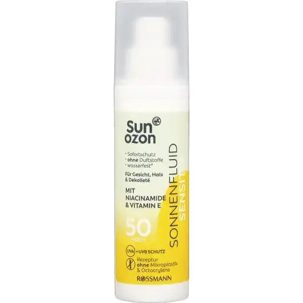 Sunozon Sonnenfluid Sensitiv LSF50 KremMania