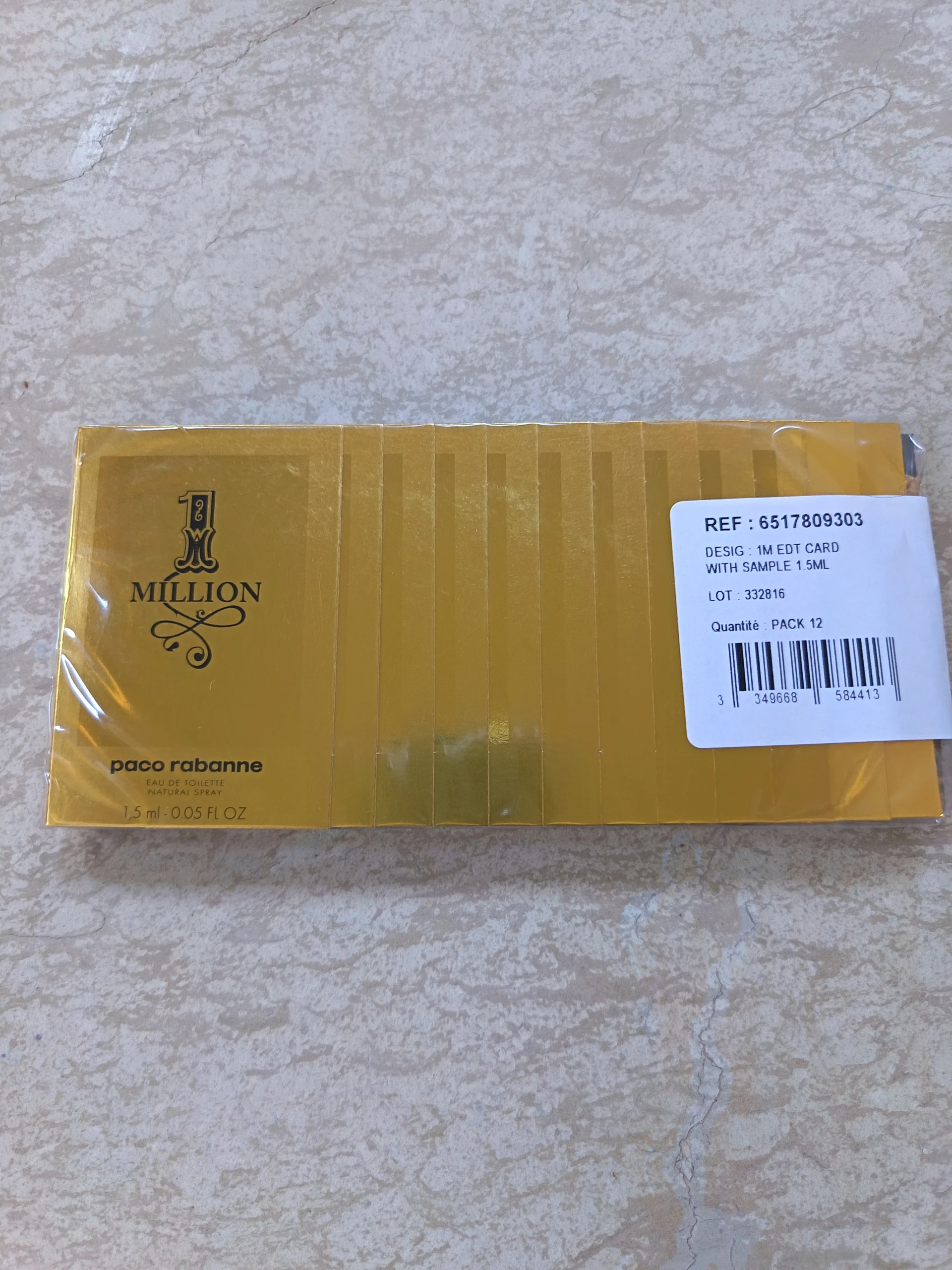 Rabanne 1 Million EDT mintacsomag