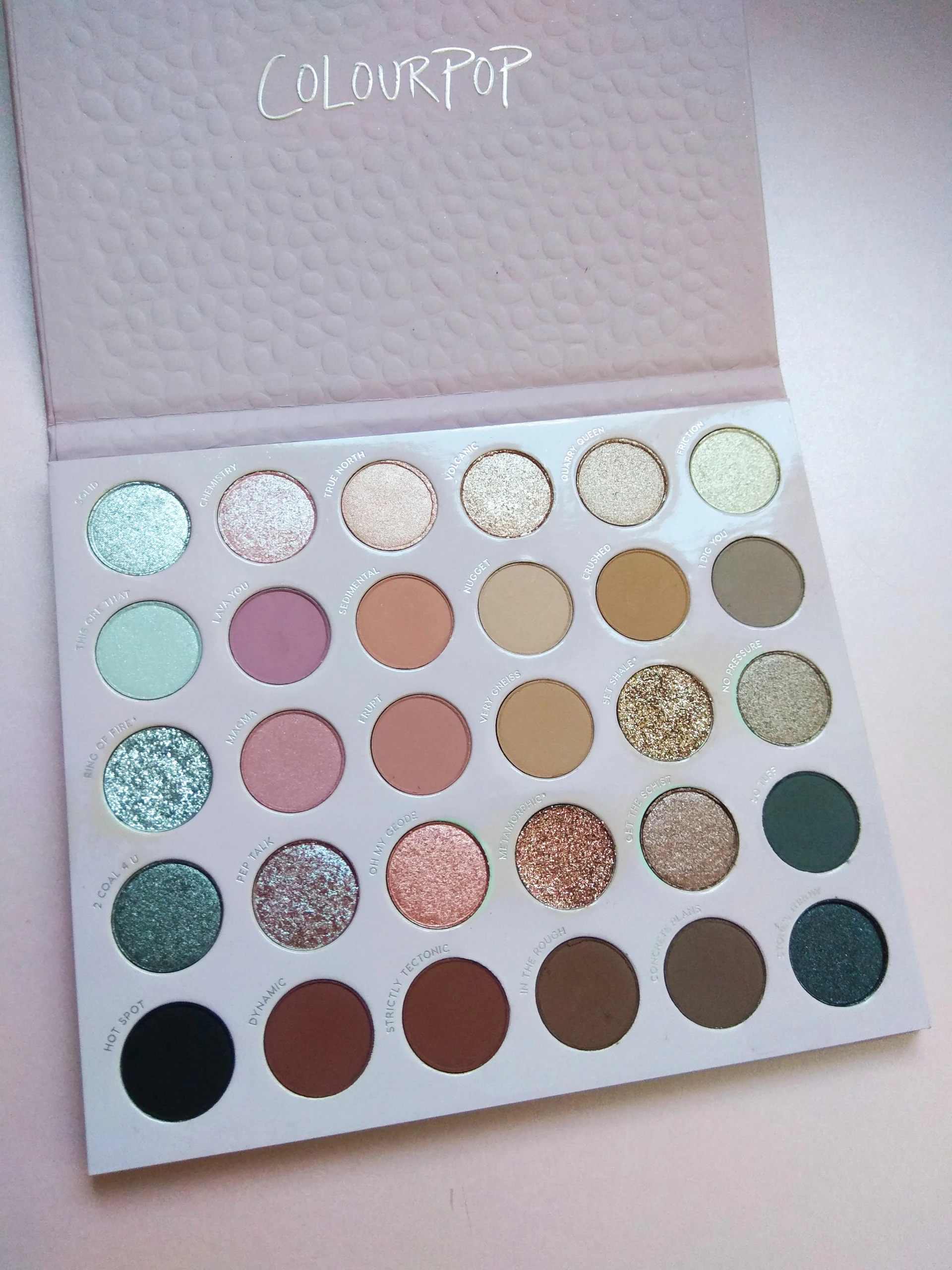 Új Colourpop Rock Candy paletta