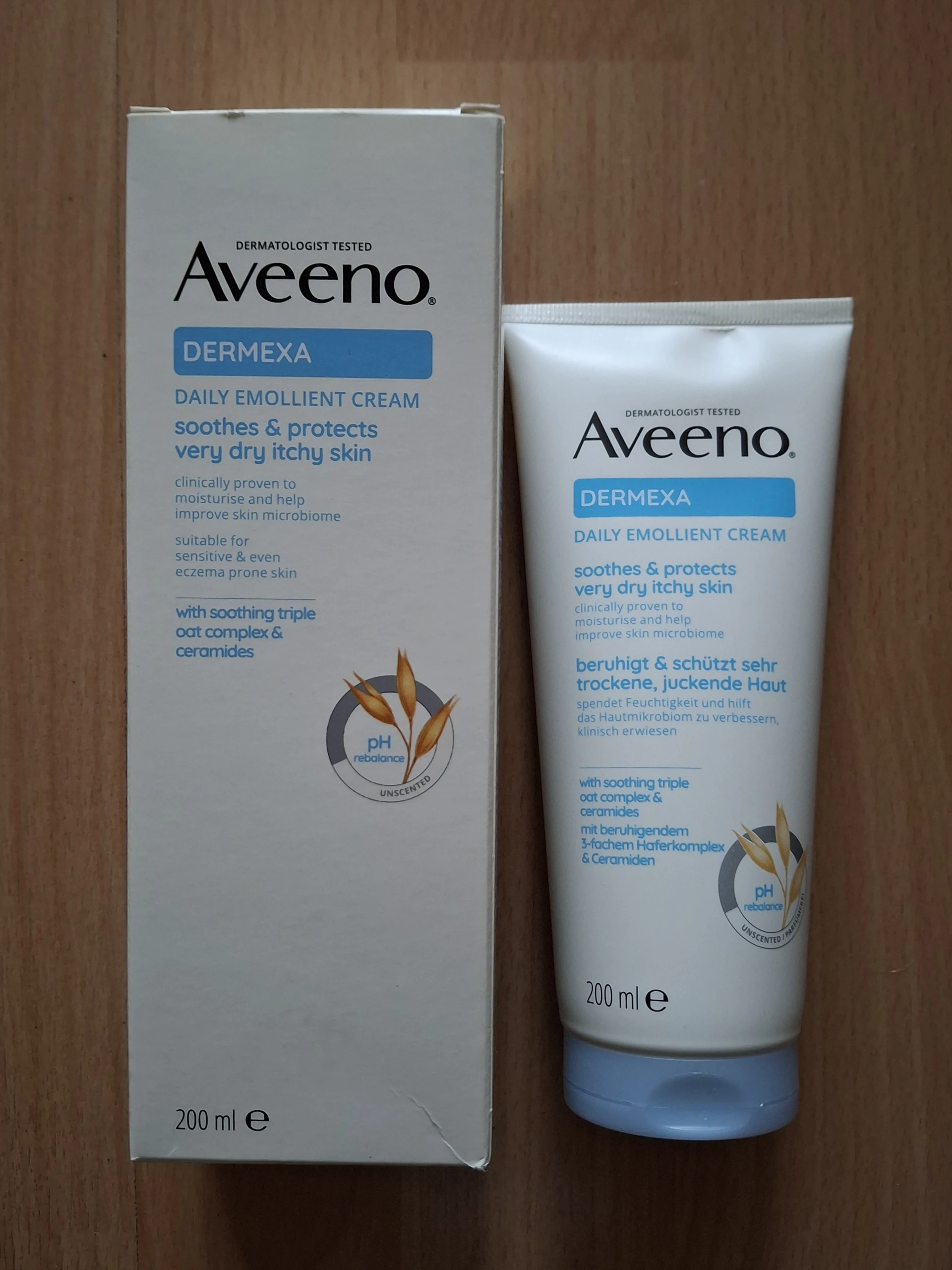 Aveeno Dermexa Bőrpuhító Krém