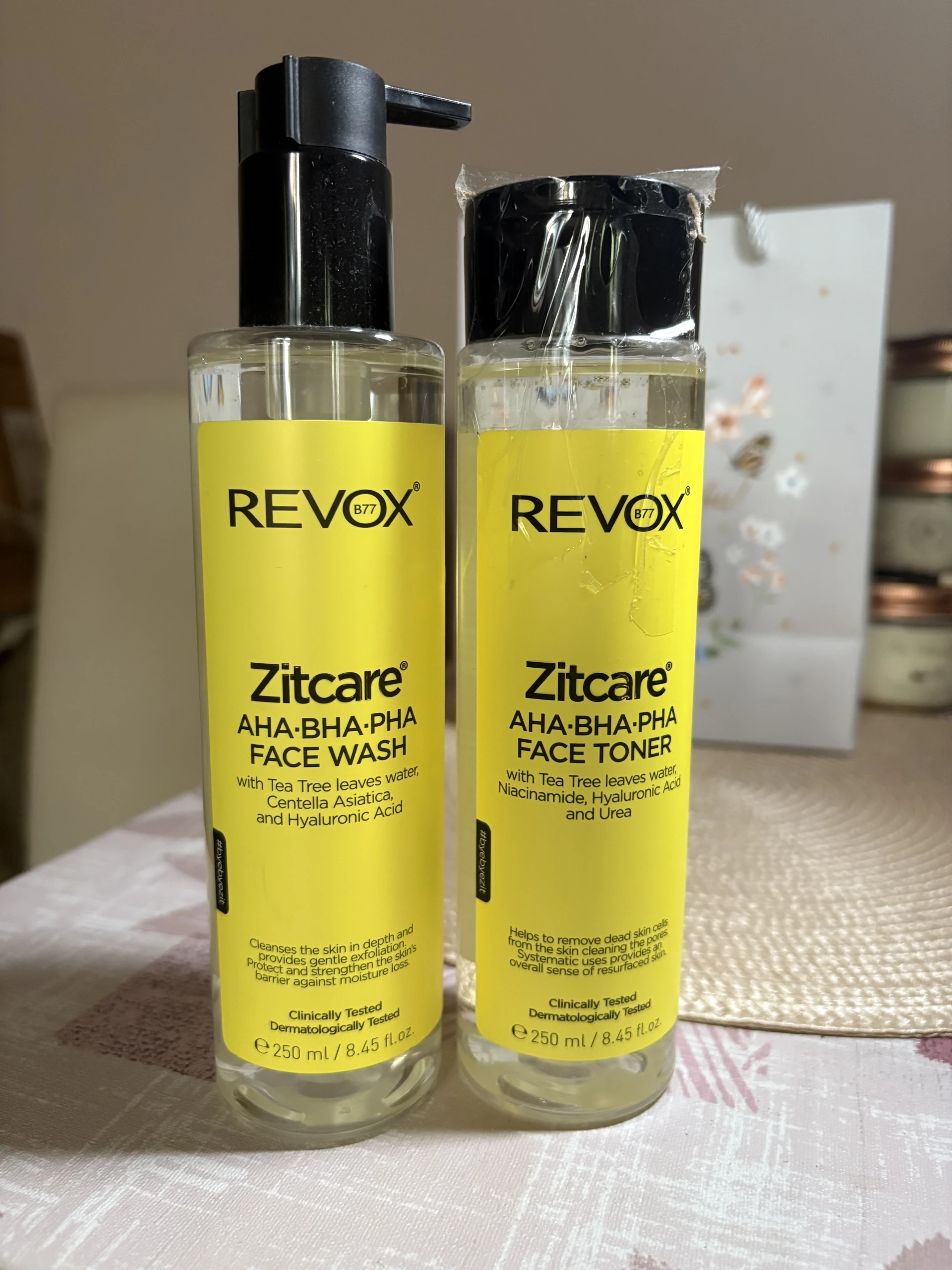 Revox Zitcare arclemosó és toner