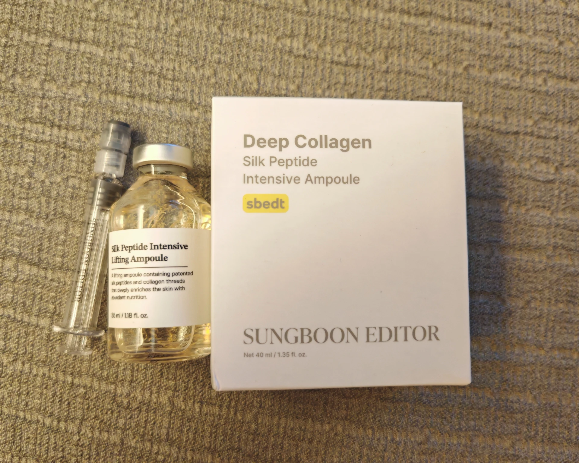 Sungboon deep collagen silk peptide intensive ampoule