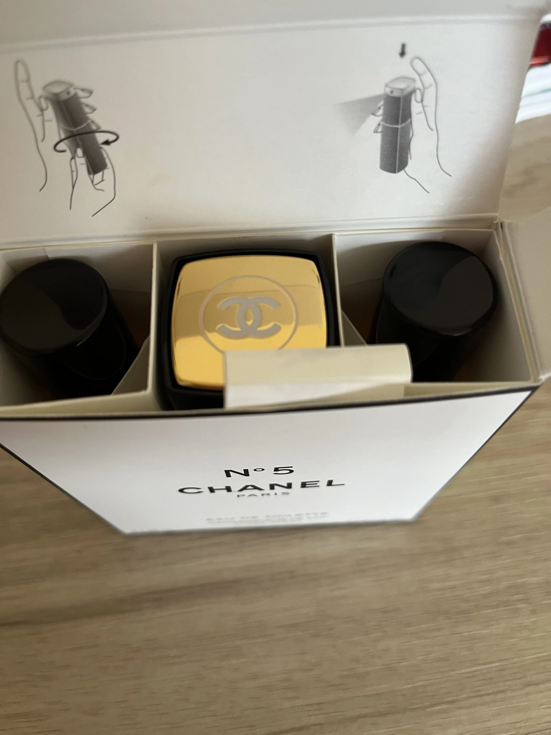 Chanel No5 Eau de Toilette 3*20 ml 3*20 ml Chanel No5 Eau de Toilette 3*20 ml