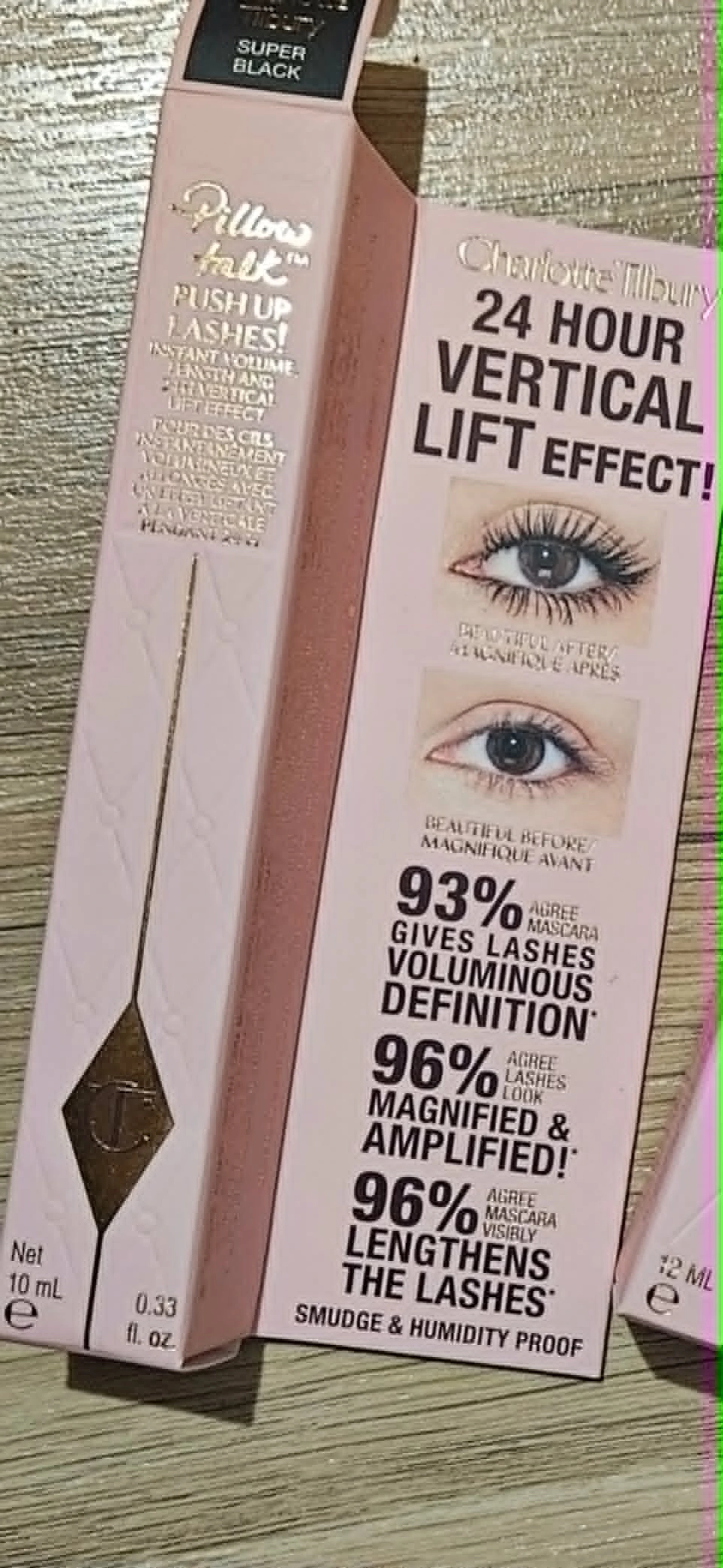 Charlotte Tilbury Pillow Talk Push Up Lashes! Mascara