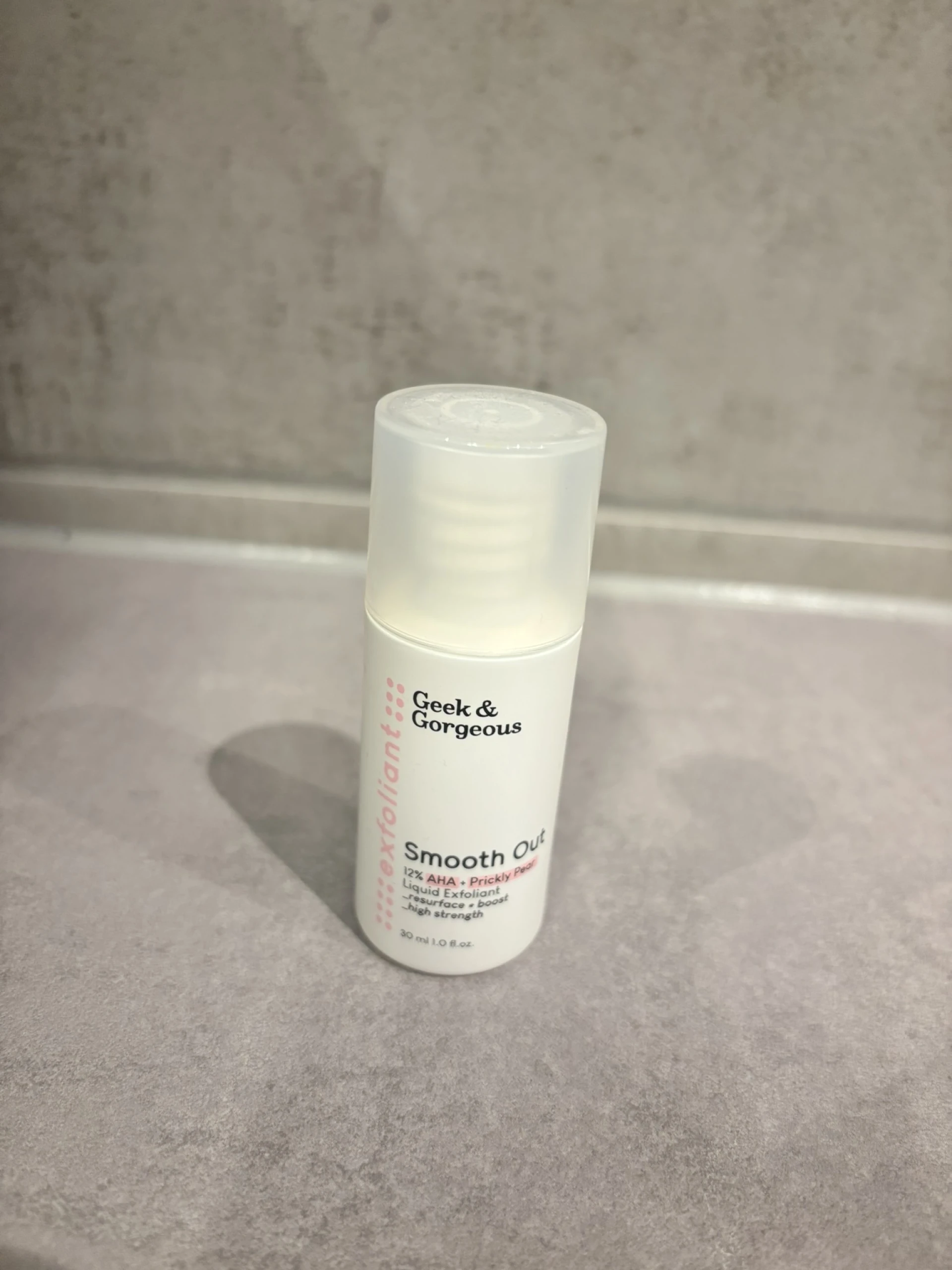 Geek & Gorgeous Smooth Out 12% AHA + Cactus Liquid