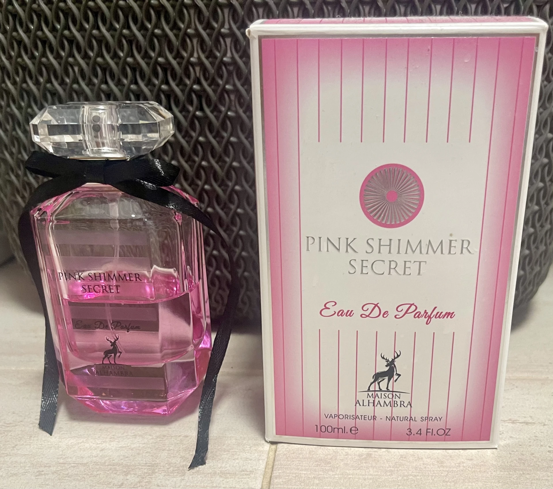 Alhambra Pink shimmer secret