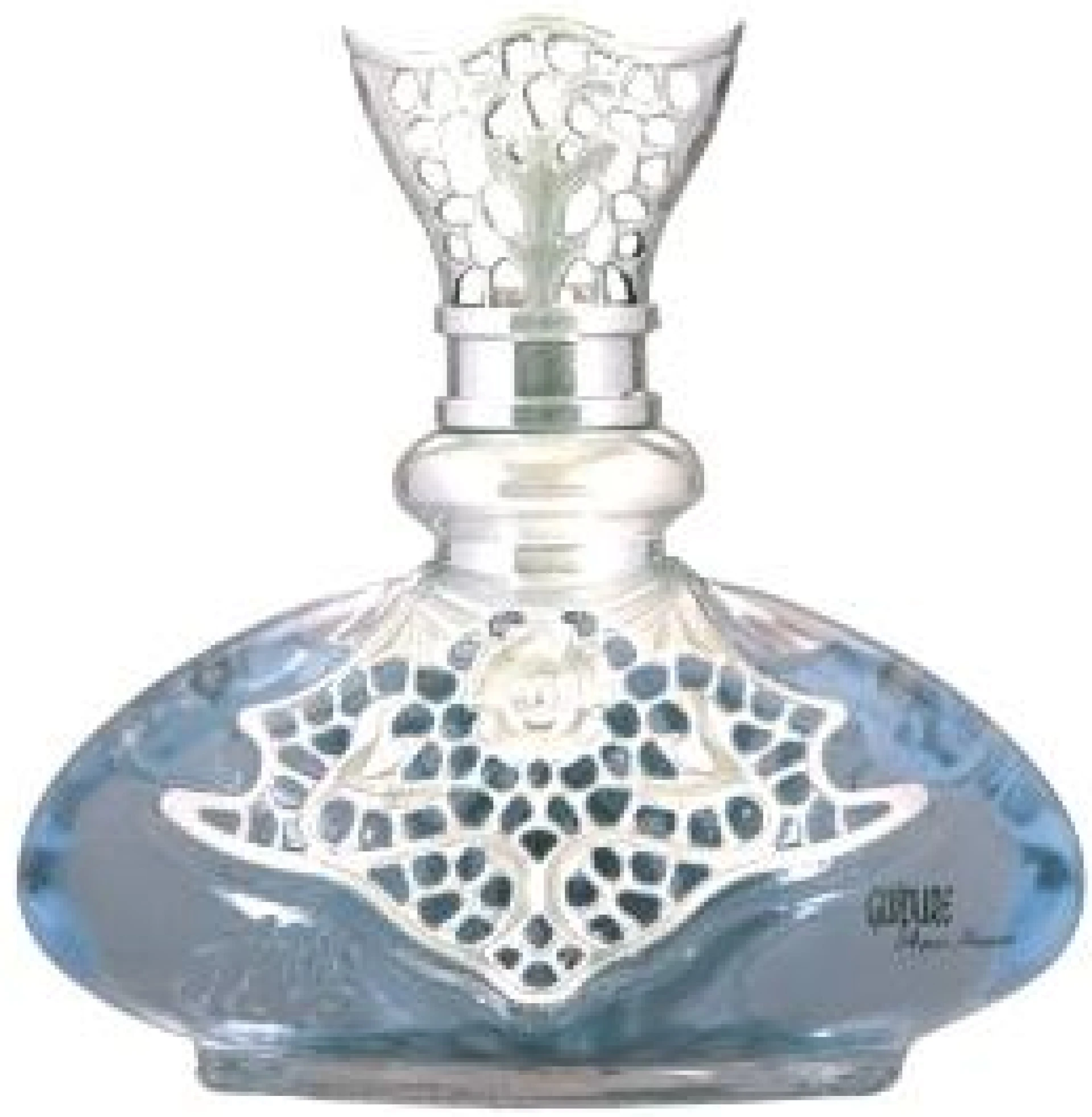 Jeanne Arthes Guipure & Silk Aqua Heaven
