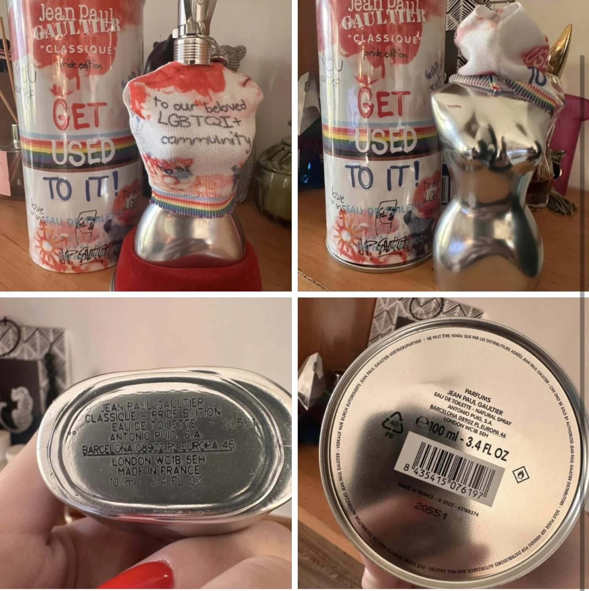 Jean Paul Gaultier Classique EDT Pride edition 2023