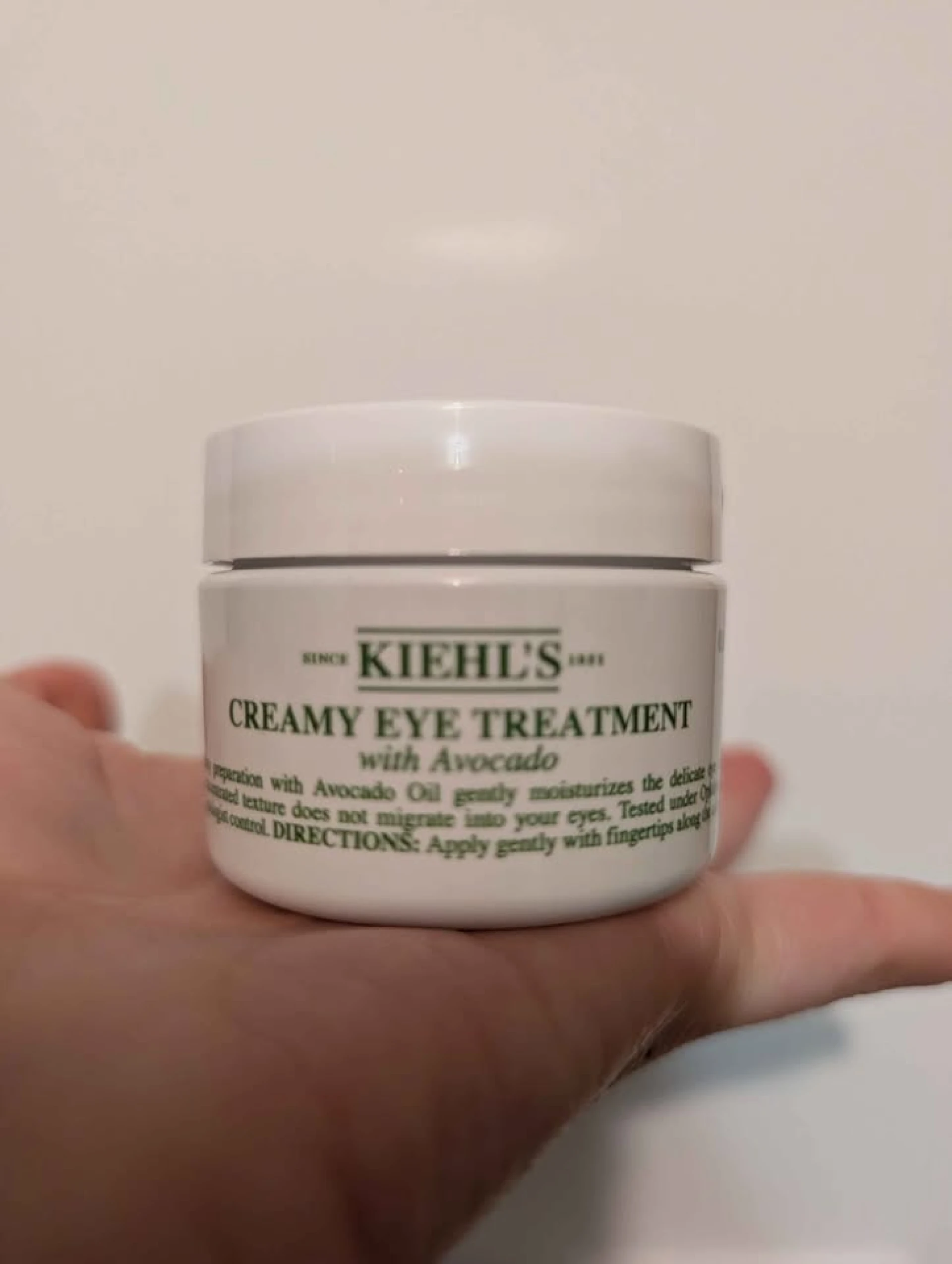 Kiehl's creamy eye treatment with Avocado