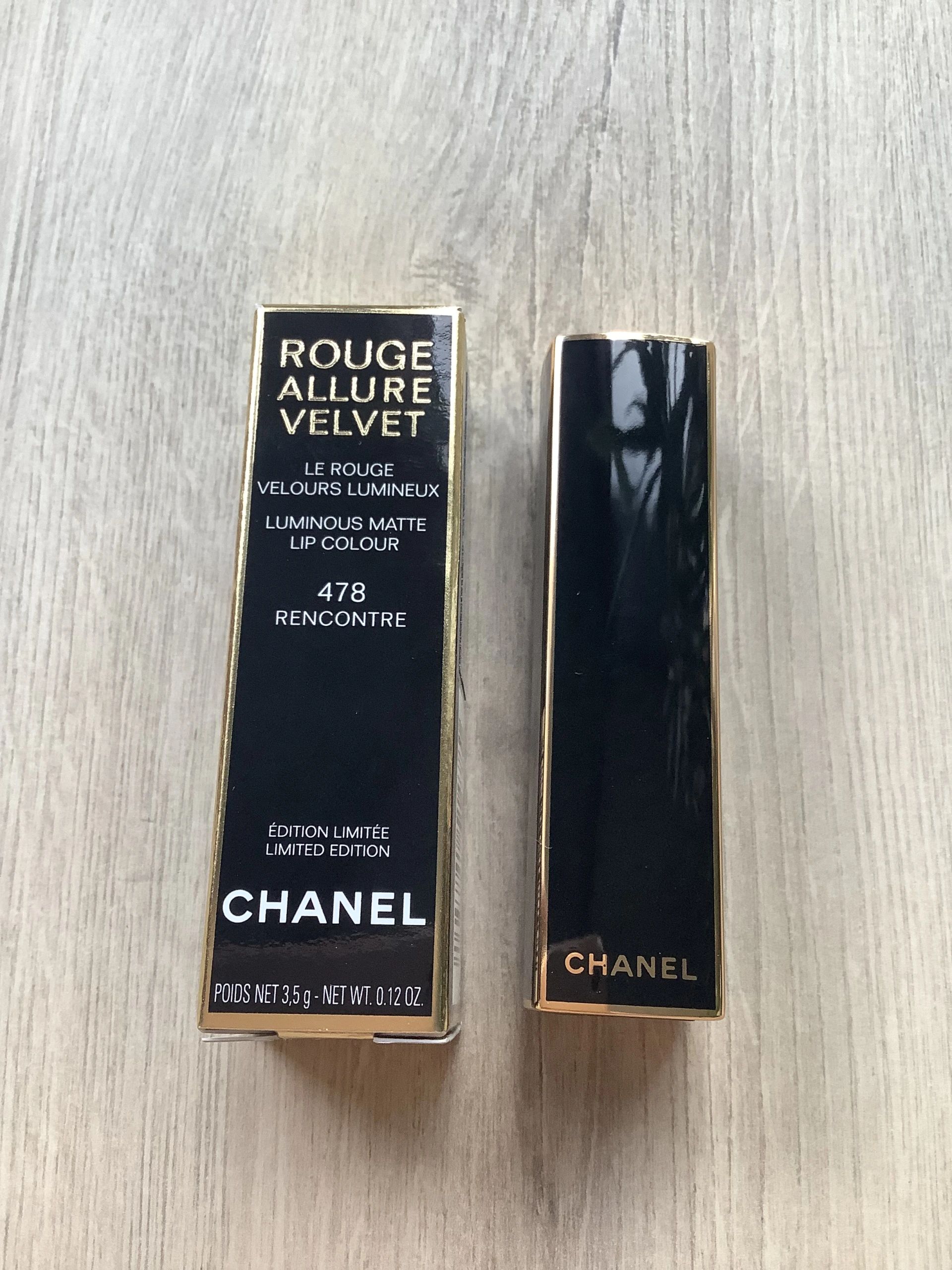 Chanel Rouge Allure Velvet Rencontre 478