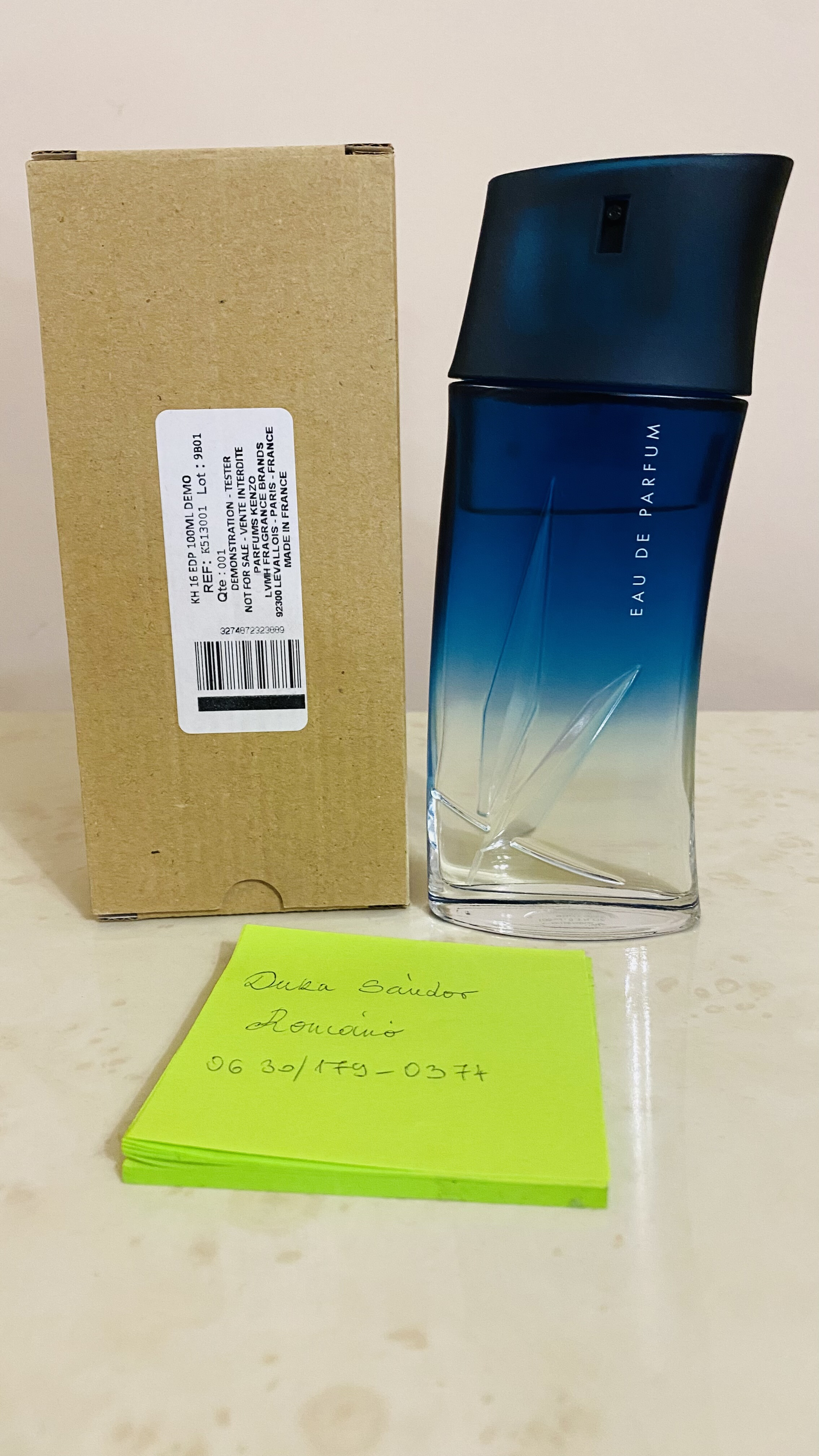 Kenzo Homme EDP 2016 (2019) 100/85ml férfi parfüm