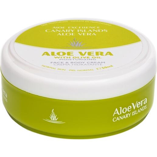 Aloe Excellence Canary Islands Aloe Vera With Olive Oil Face & Body Cream |  Krmmnia