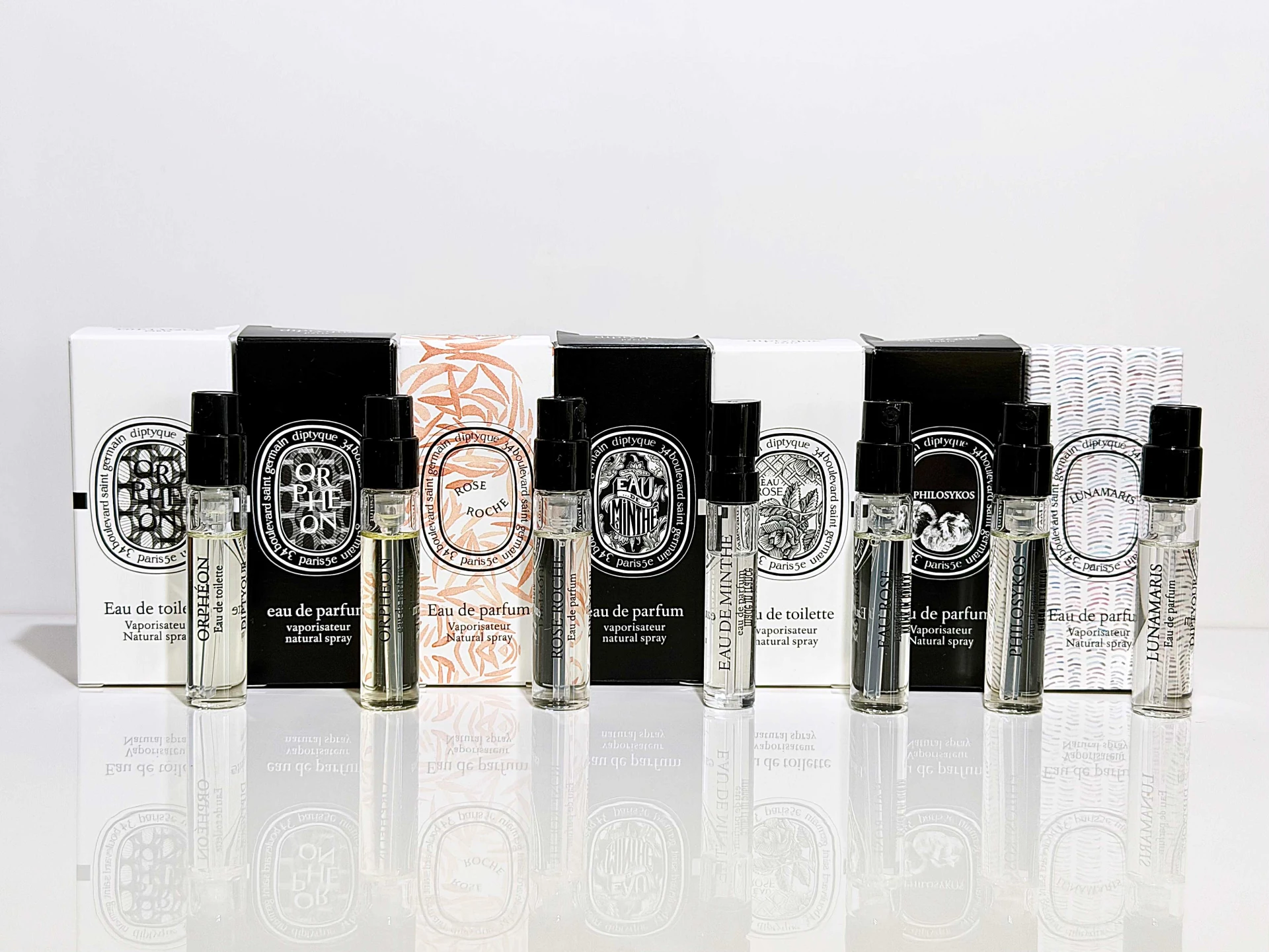 Diptyque Paris gyári minták - Diptyque Orphéon EDP és mások